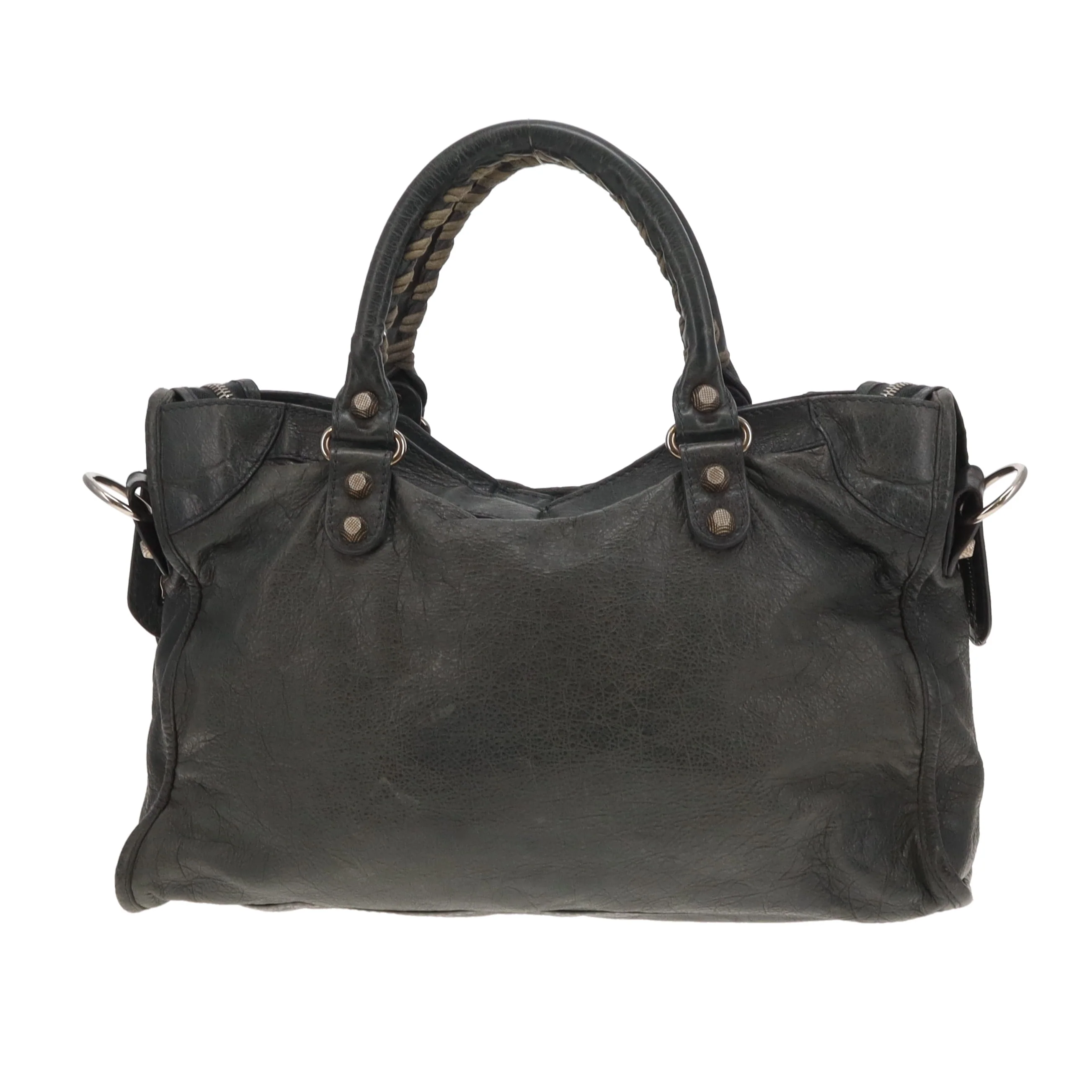 Balenciaga City Classic Bag Grey SHW - Image 7
