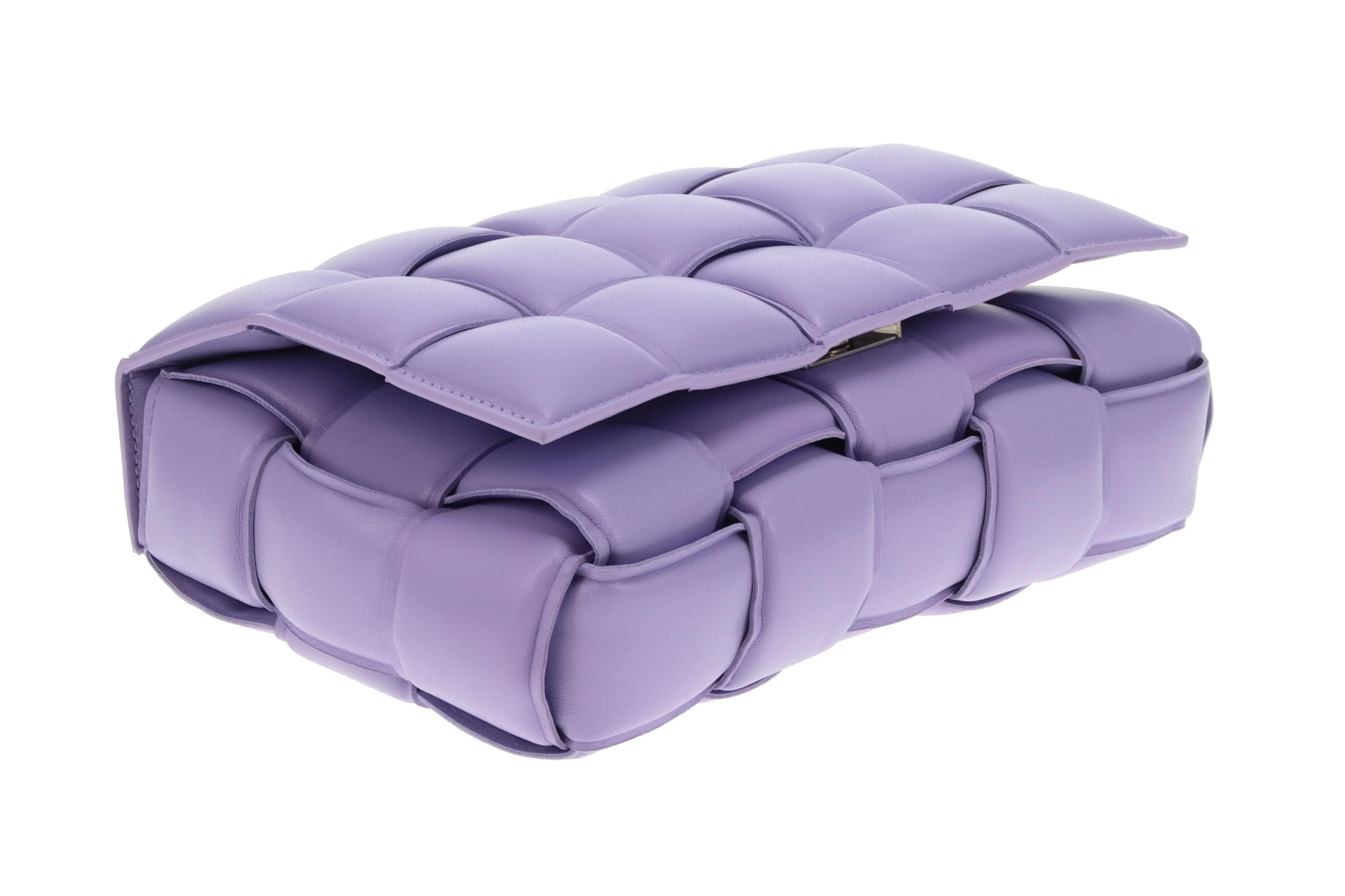 Bottega Veneta Cassette Padded In Lavender Nappa Leather - Image 10