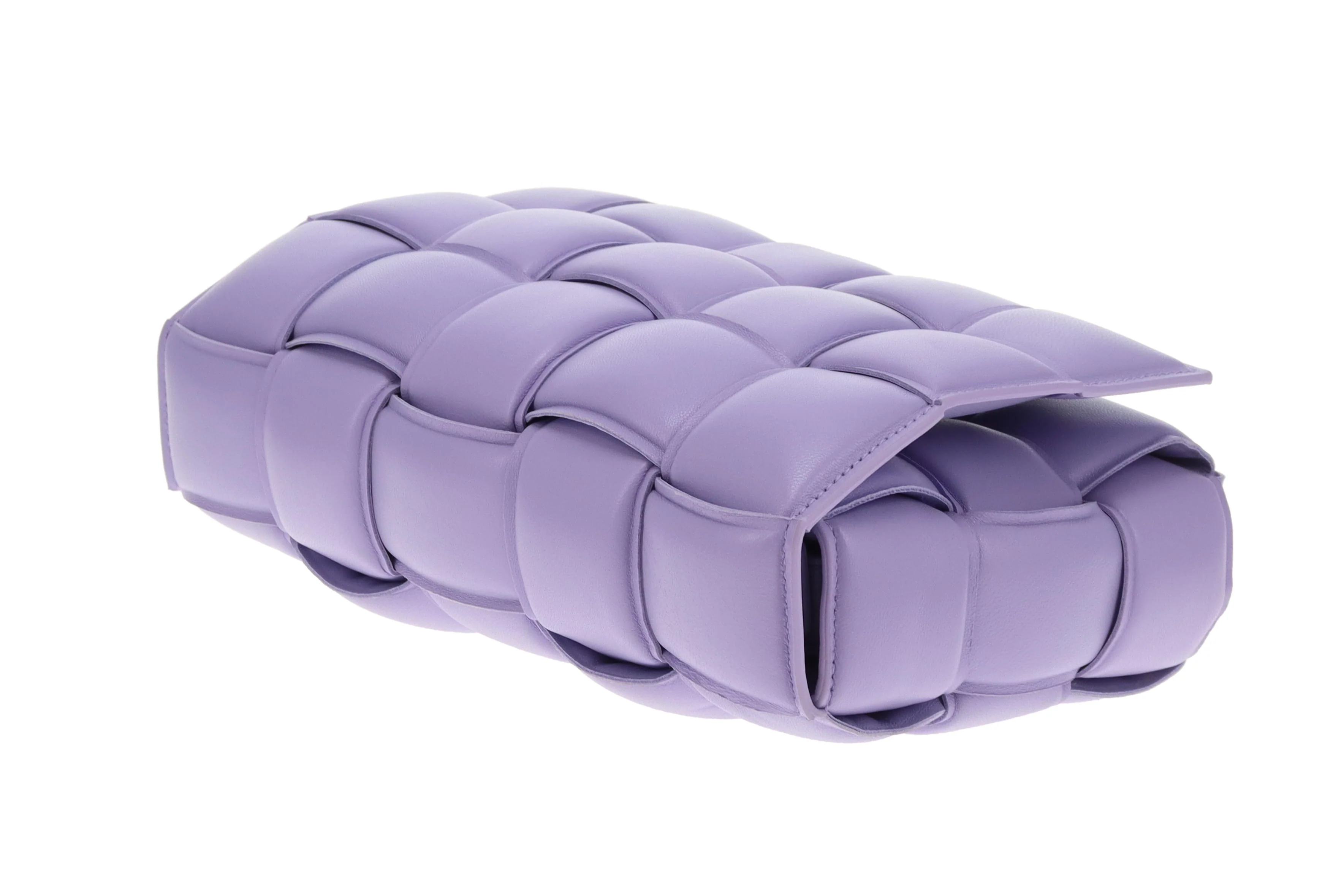 Bottega Veneta Cassette Padded In Lavender Nappa Leather - Image 11