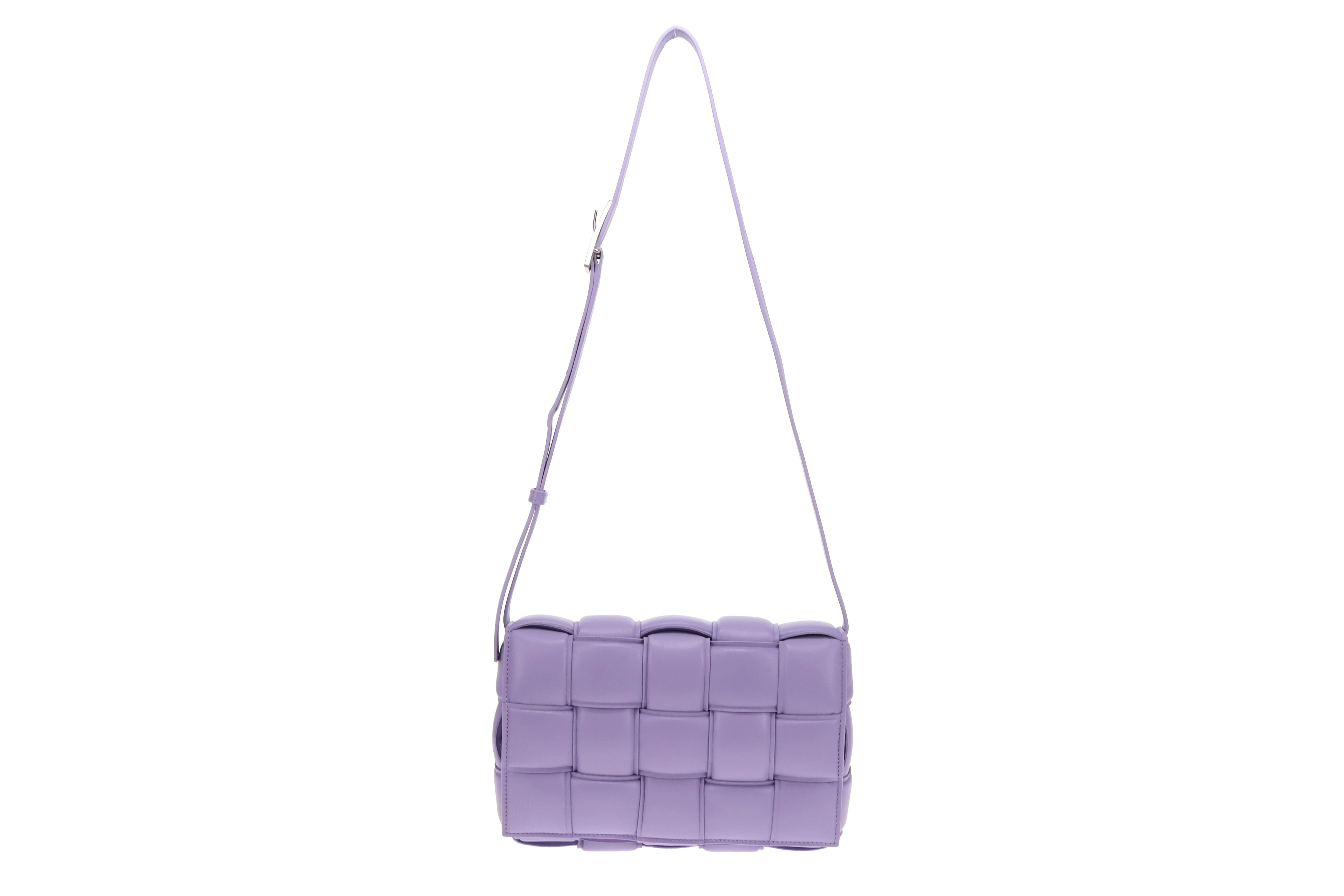 Bottega Veneta Cassette Padded In Lavender Nappa Leather - Image 3