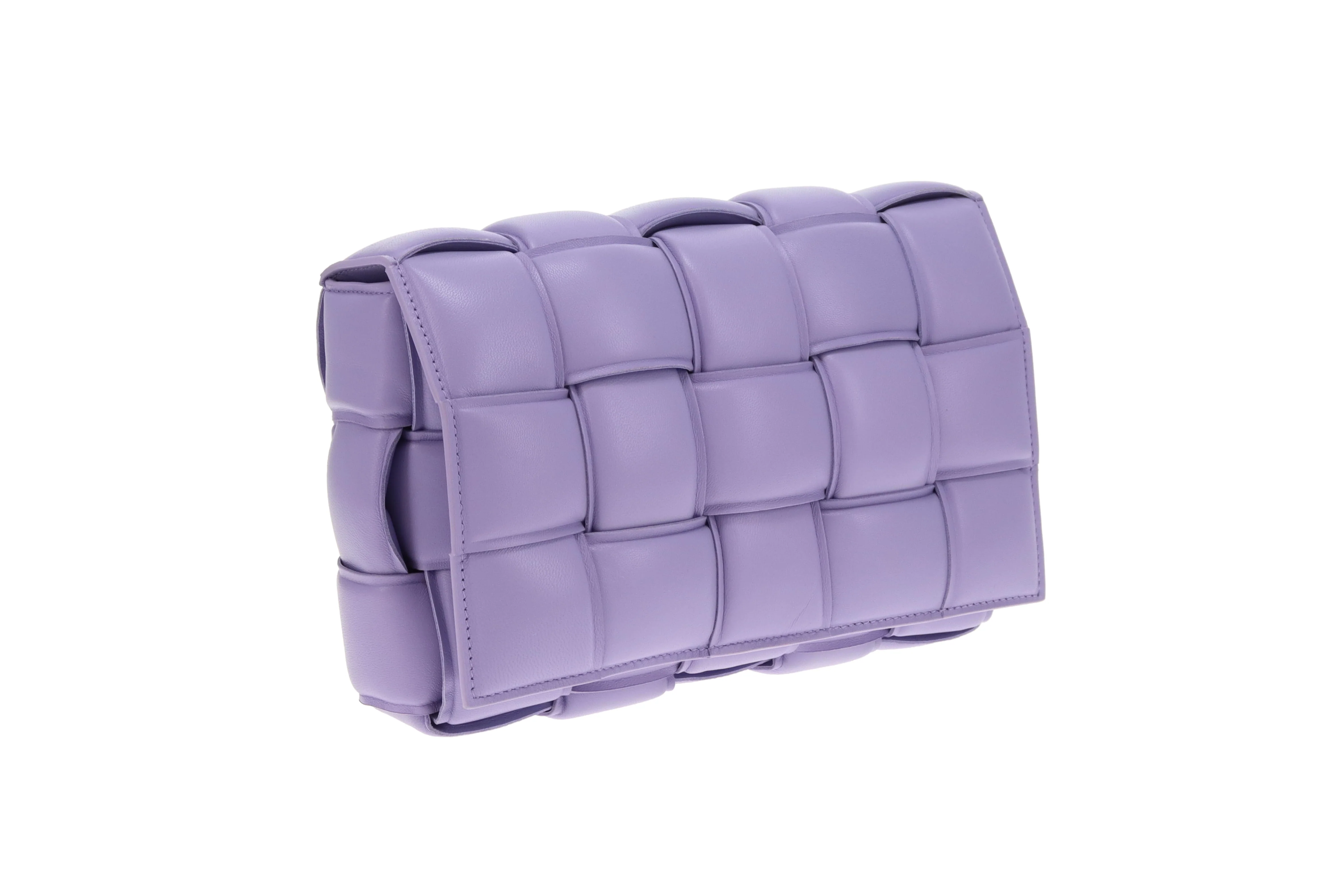 Bottega Veneta Cassette Padded In Lavender Nappa Leather - Image 4