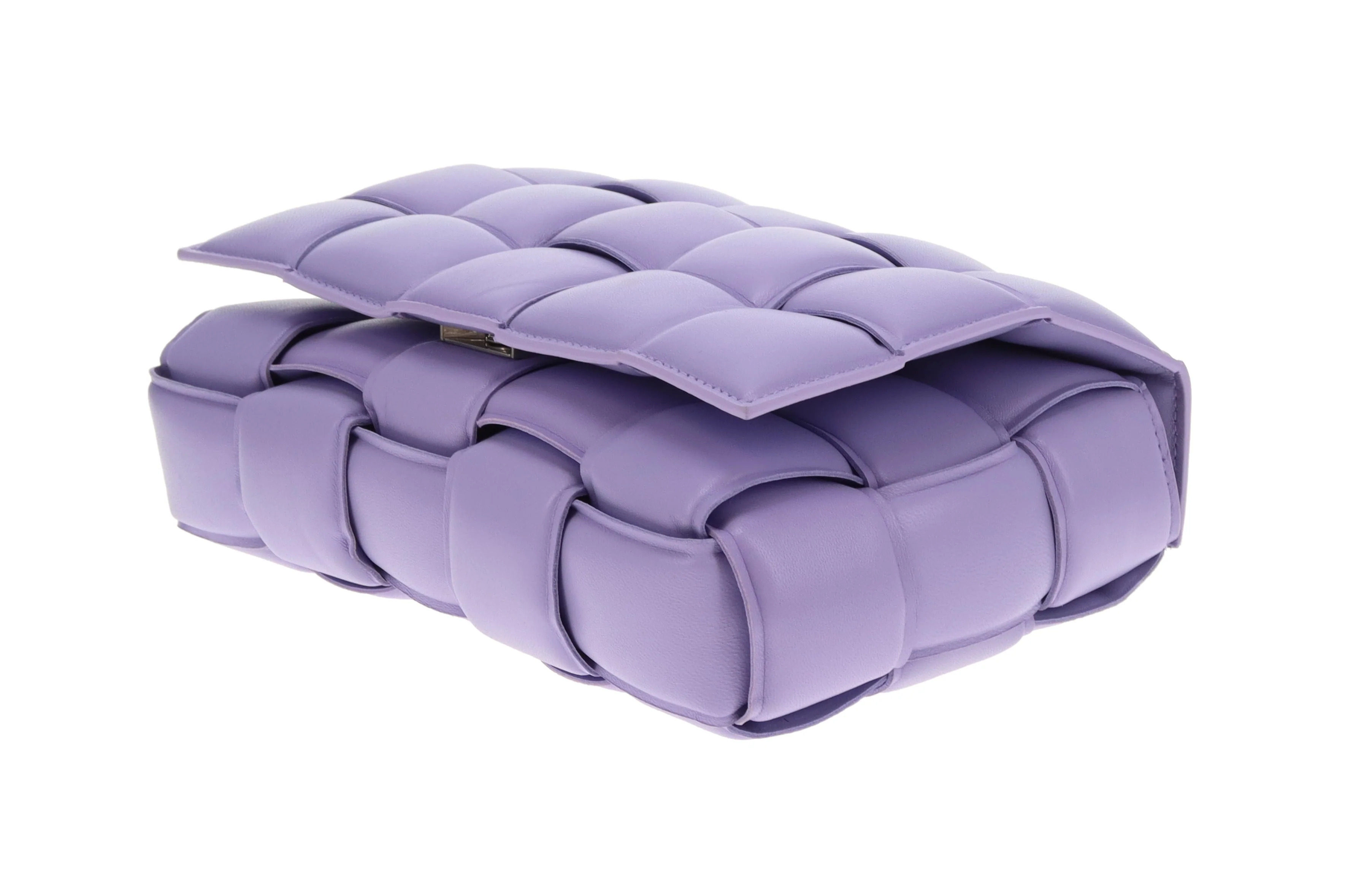 Bottega Veneta Cassette Padded In Lavender Nappa Leather - Image 9