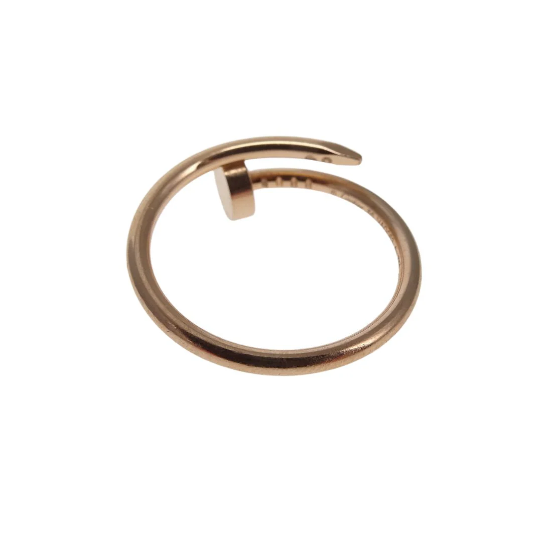 Cartier Juste Un Clou Ring Small Model Rose Gold (size 56) - Image 5