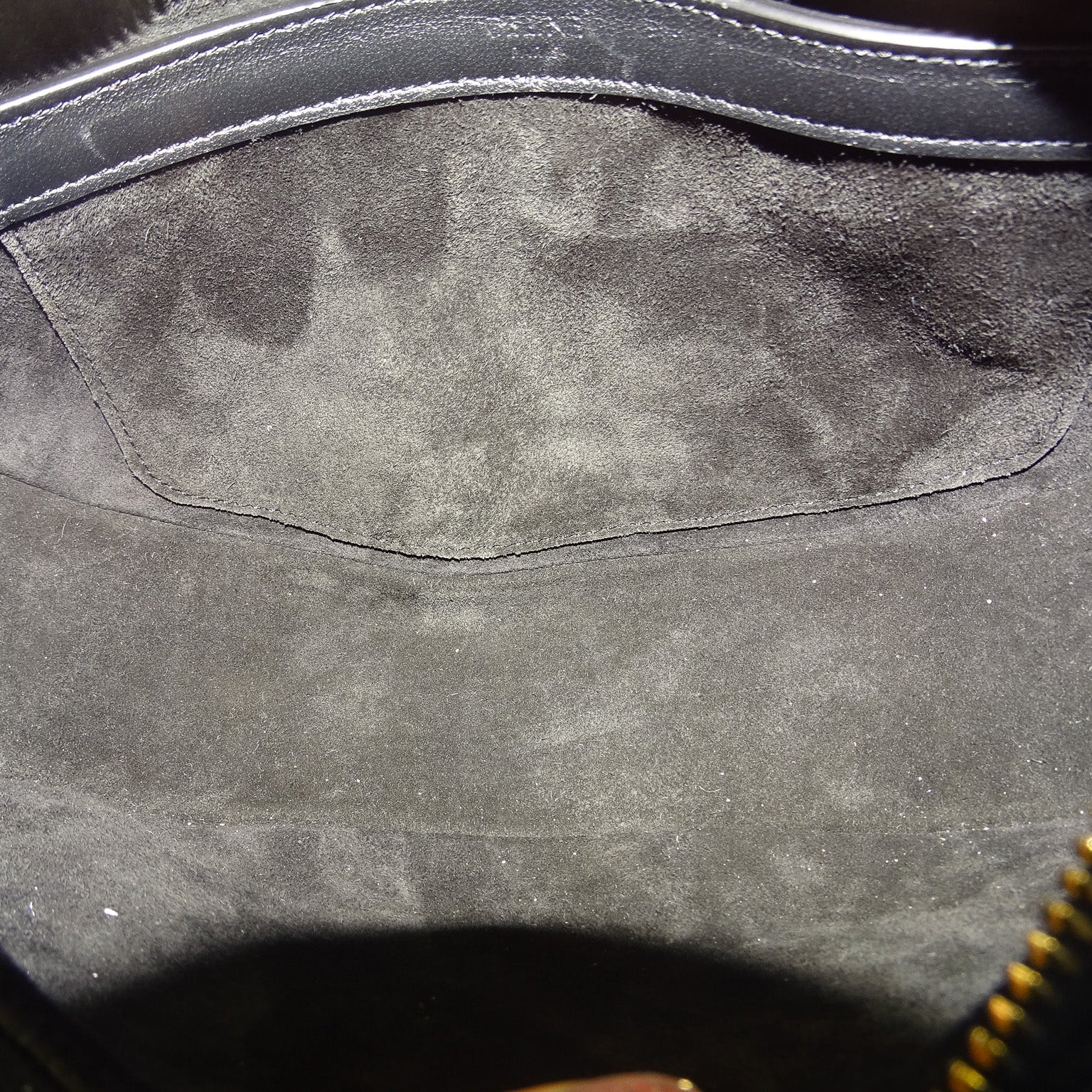 Celine Black Triomphe Quilted Leather Ava Chain Shoulder Bag 2022 - Image 11