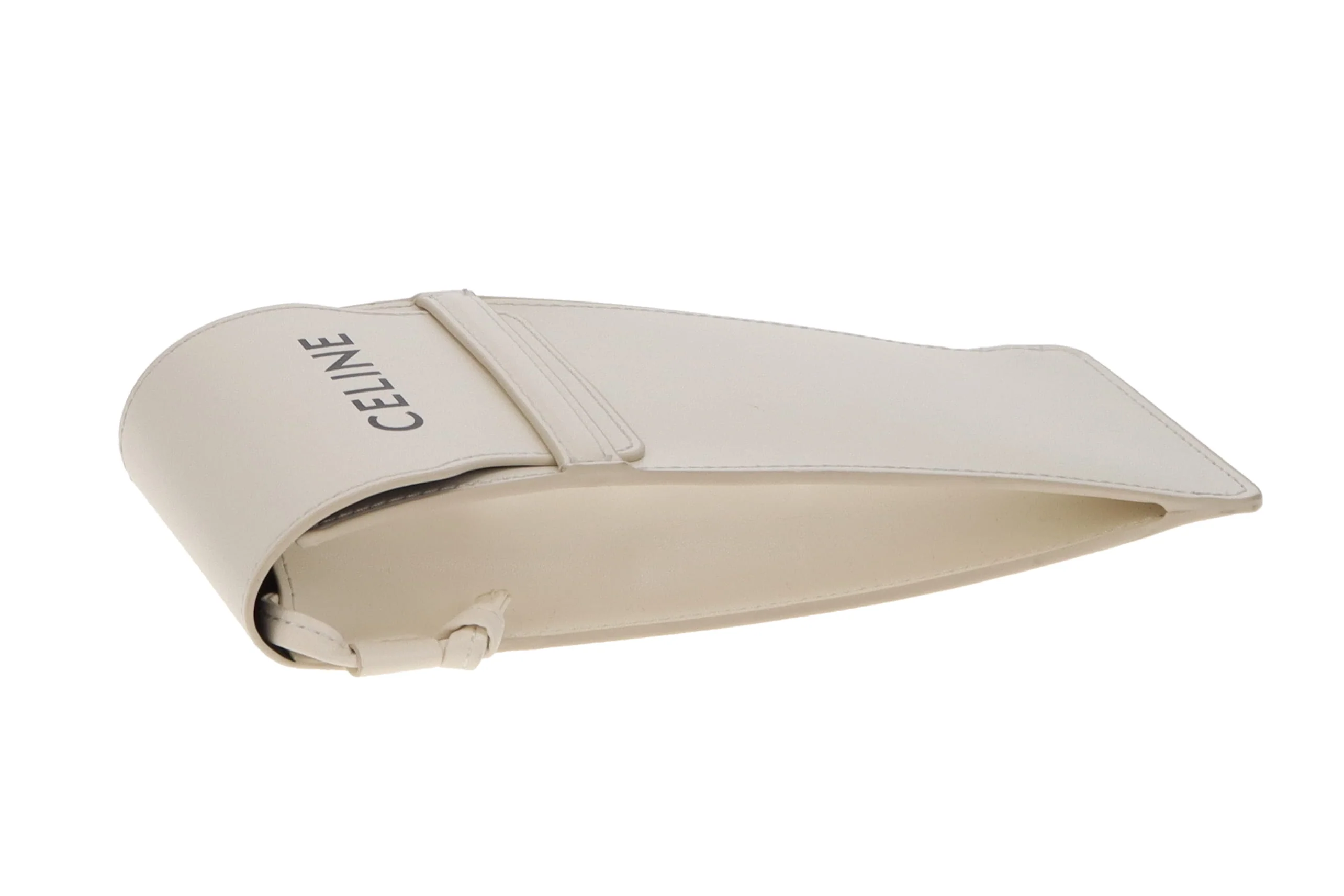Celine Phone/Sunglasses Pouch In Smooth Calfskin Ivory - Image 11