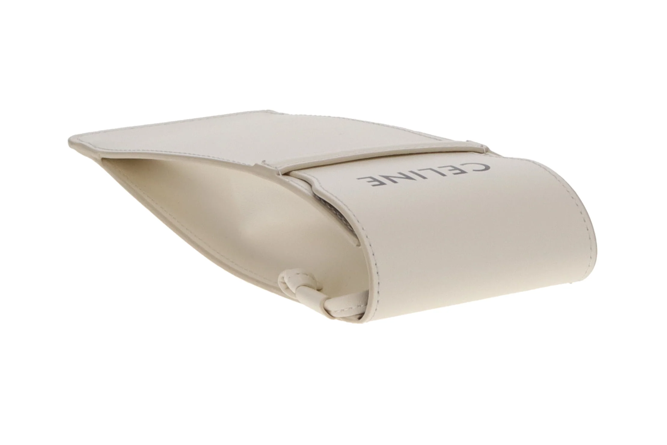 Celine Phone/Sunglasses Pouch In Smooth Calfskin Ivory - Image 8