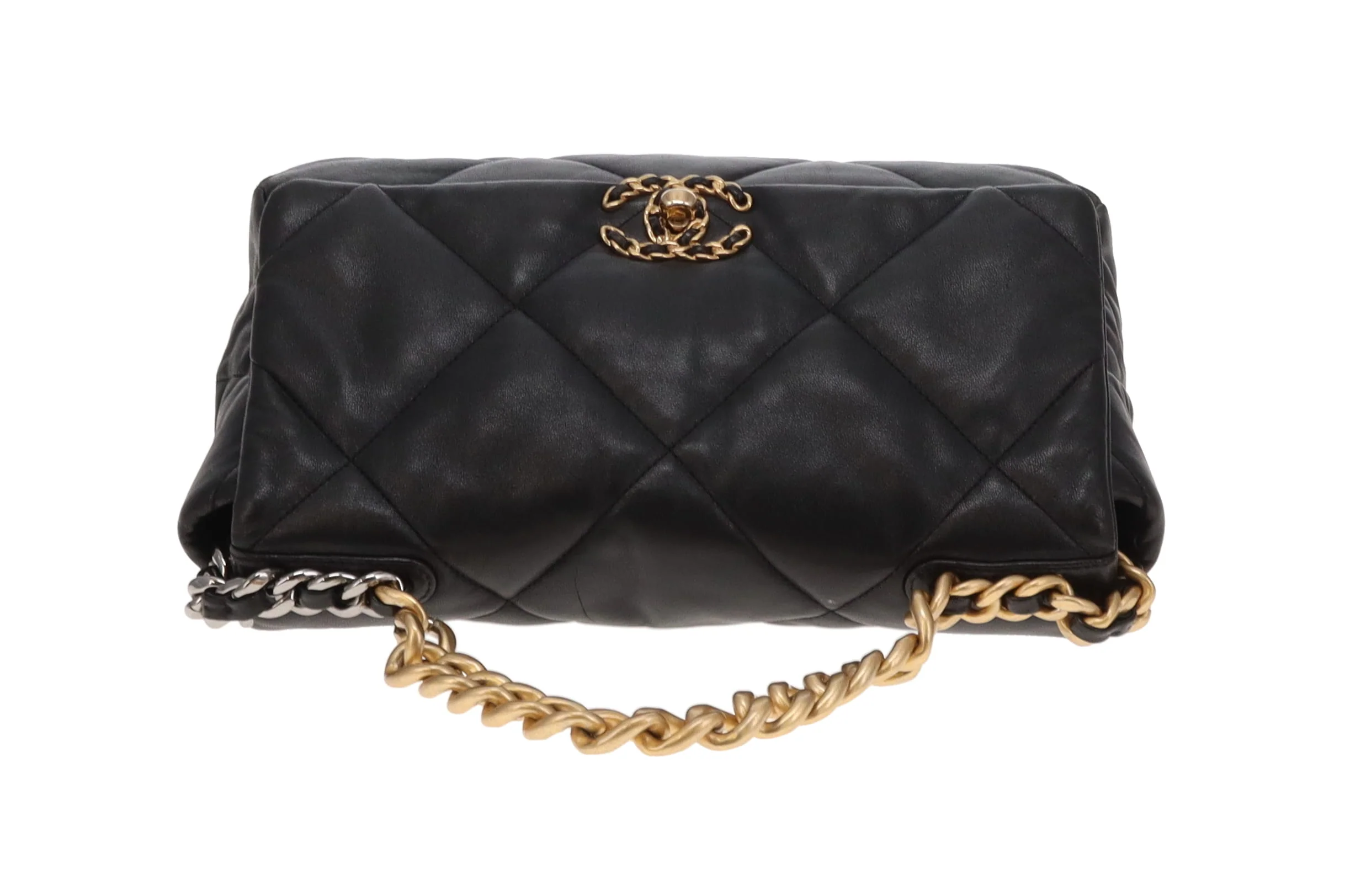 Chanel 19 Large Black 2020 - Image 10