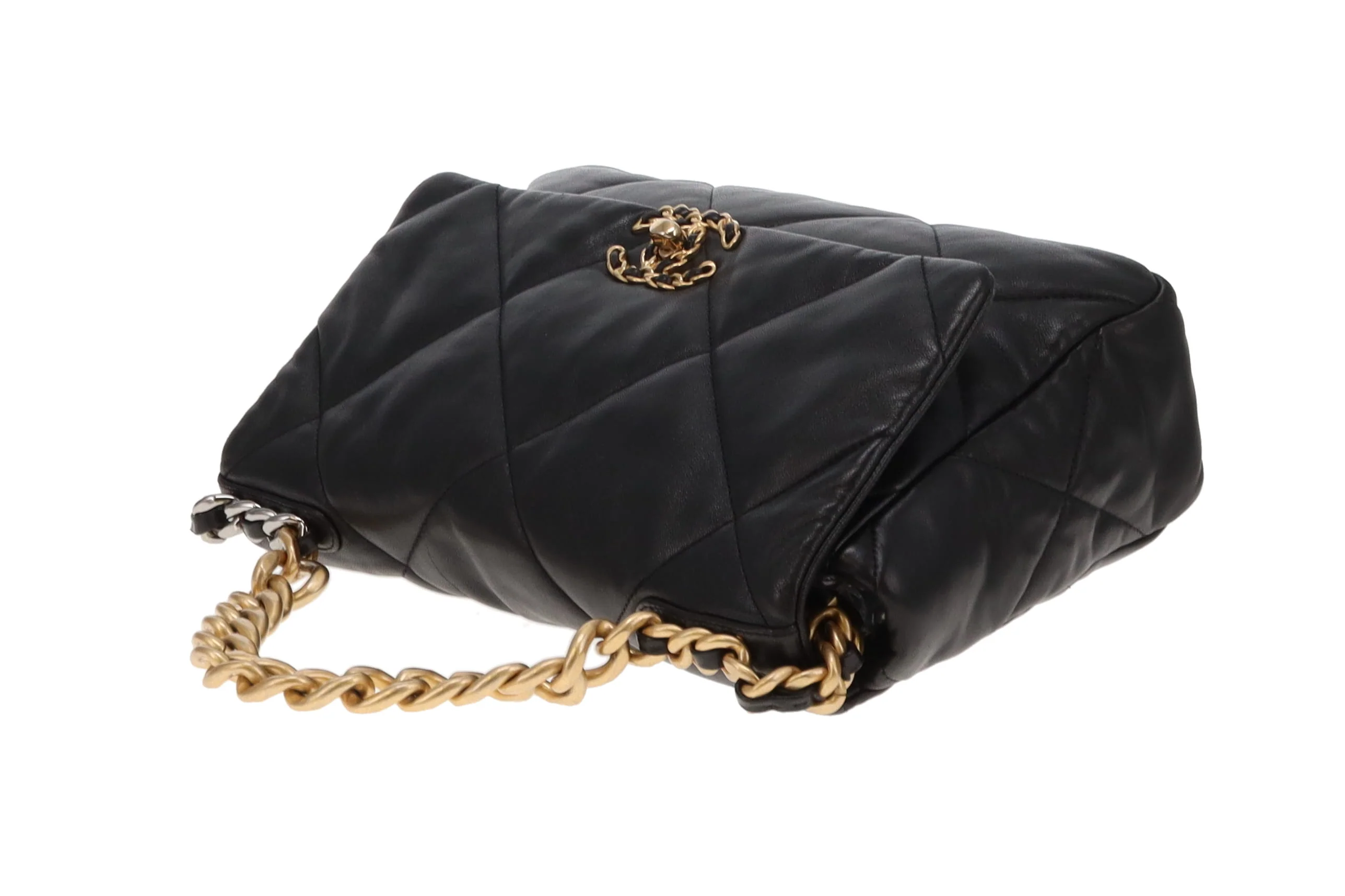 Chanel 19 Large Black 2020 - Image 14
