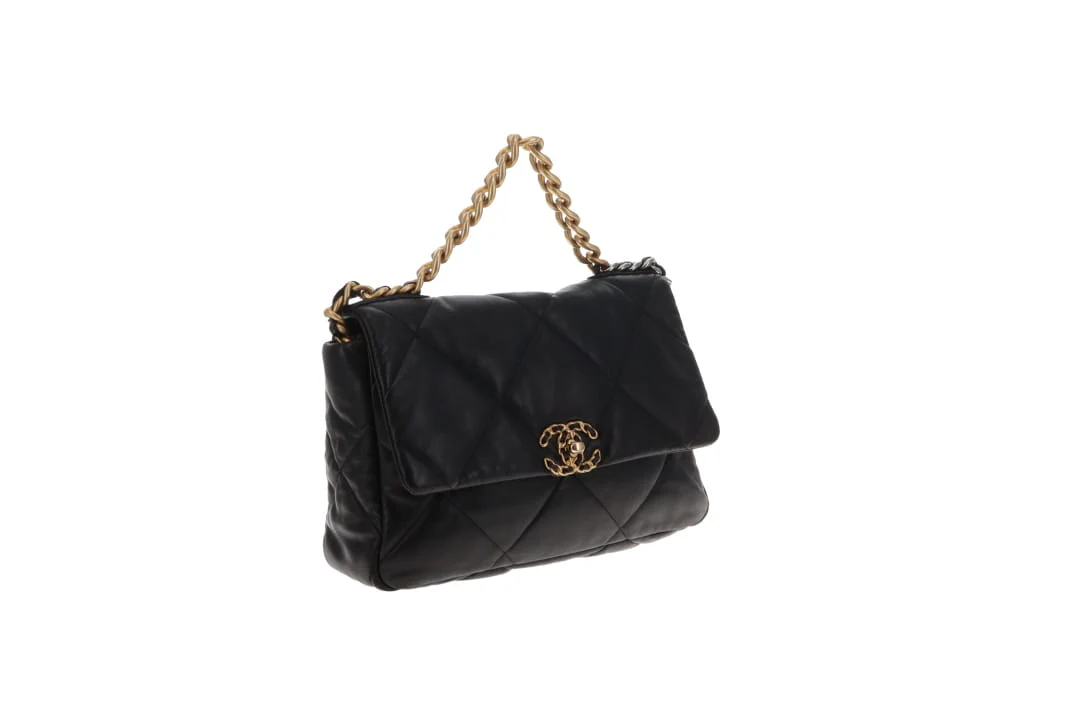 Chanel 19 Large Black 2020 - Image 5