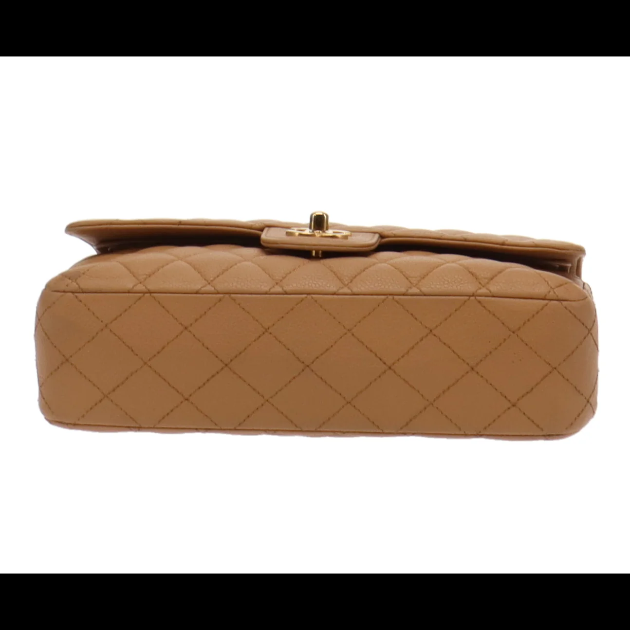 Chanel Classic Medium Double Flap Beige Caviar GH 2005/06 - Image 9