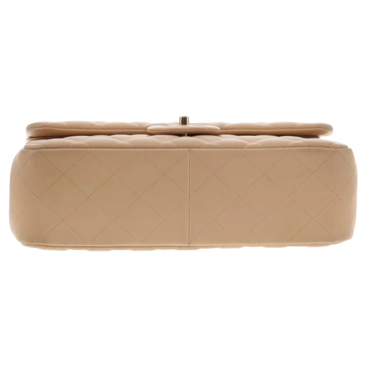 Chanel Classic Jumbo Double Flap Beige Lambskin GH 2010/11 - Image 10