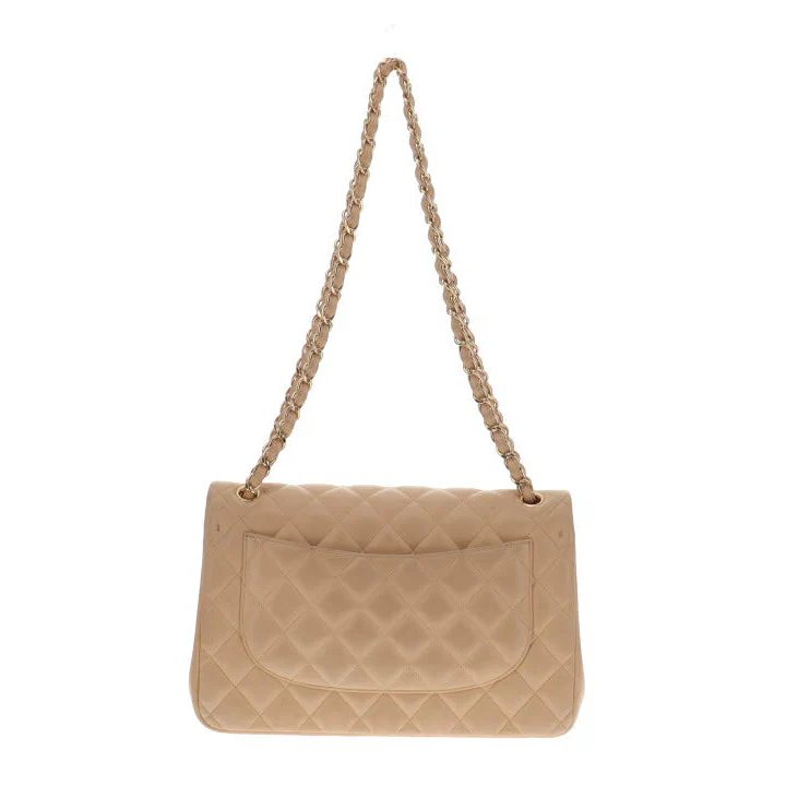 Chanel Classic Jumbo Double Flap Beige Lambskin GH 2010/11 - Image 7