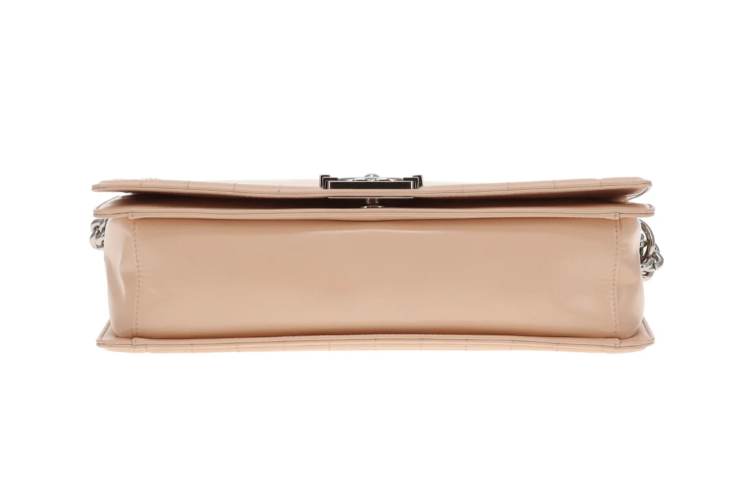 Chanel Boy Bag Large Beige Smooth Leather SHW 2012 - Image 10