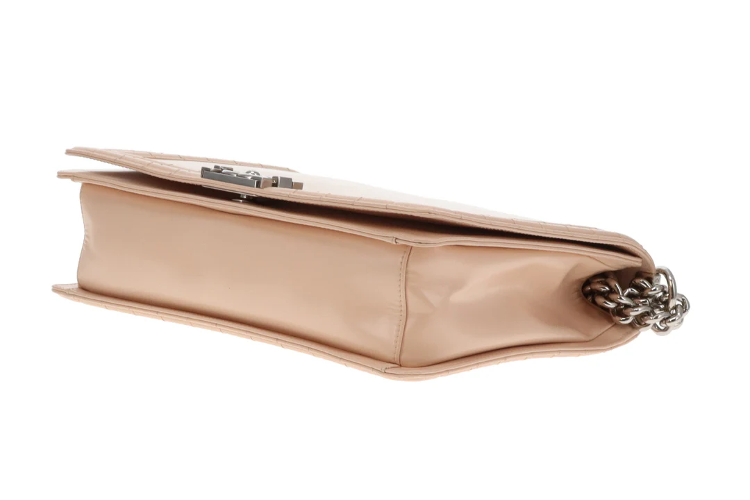 Chanel Boy Bag Large Beige Smooth Leather SHW 2012 - Image 13