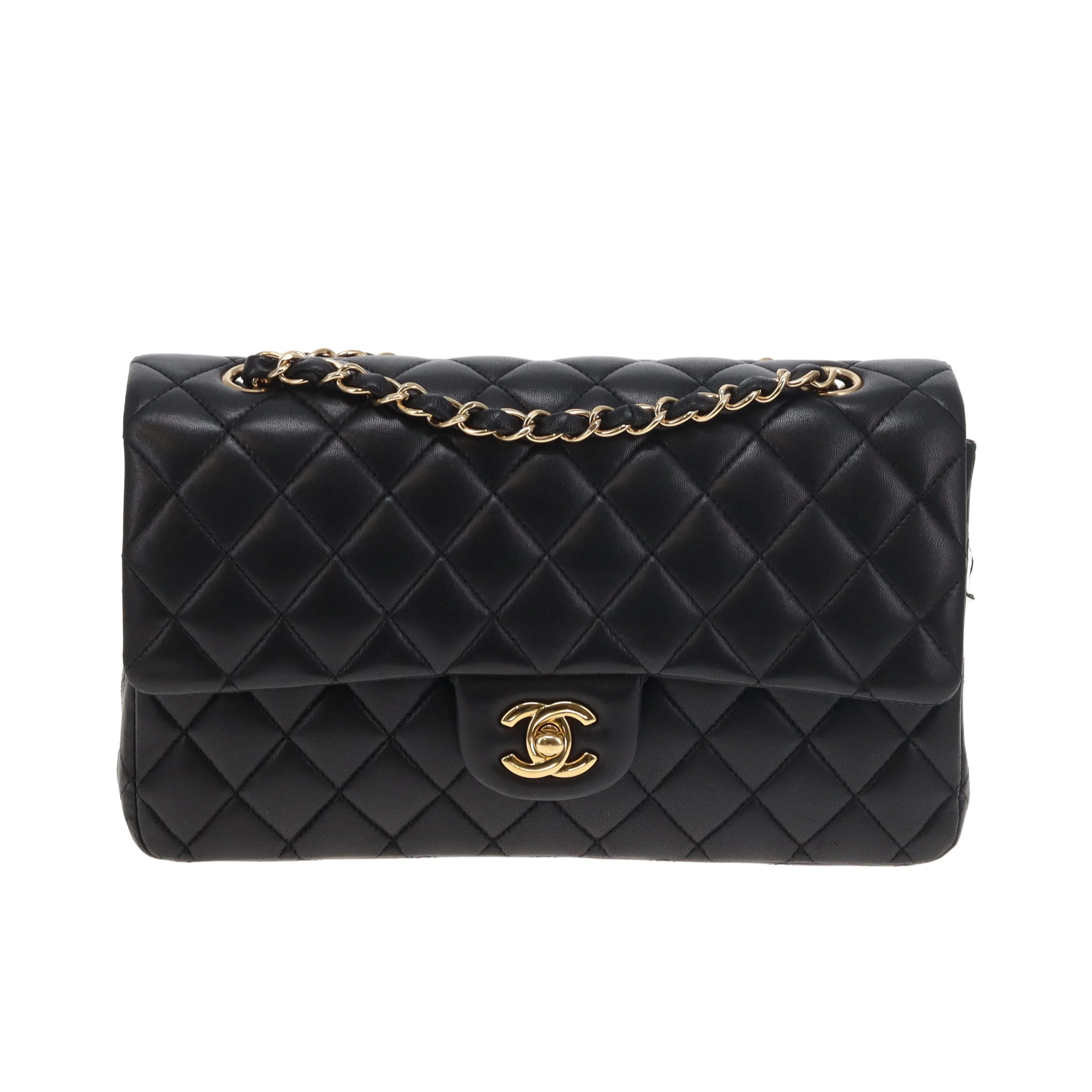 Chanel Classic Double Flap Medium Black GHW 2009/10