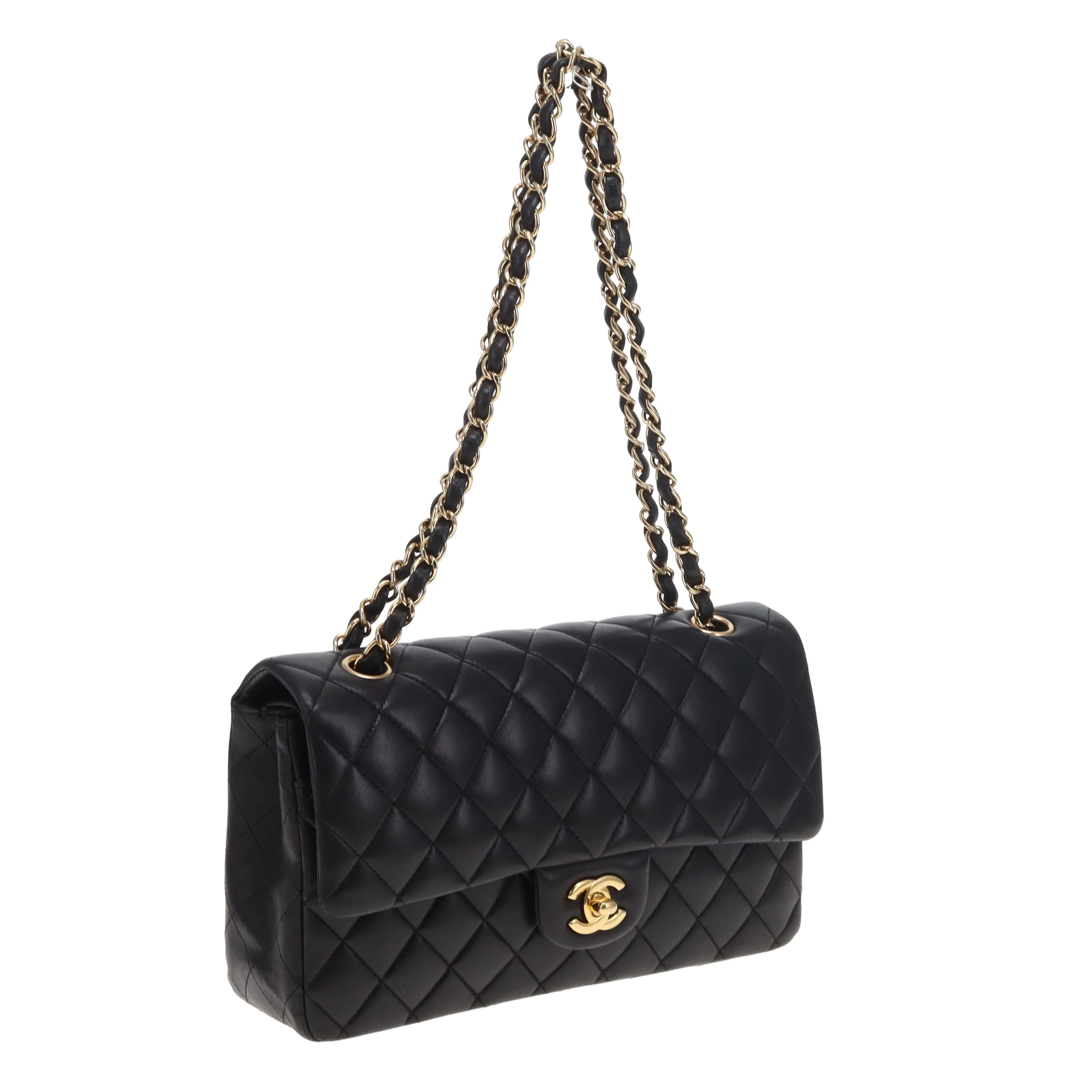 Chanel Classic Double Flap Medium Black GHW 2009/10 - Image 10