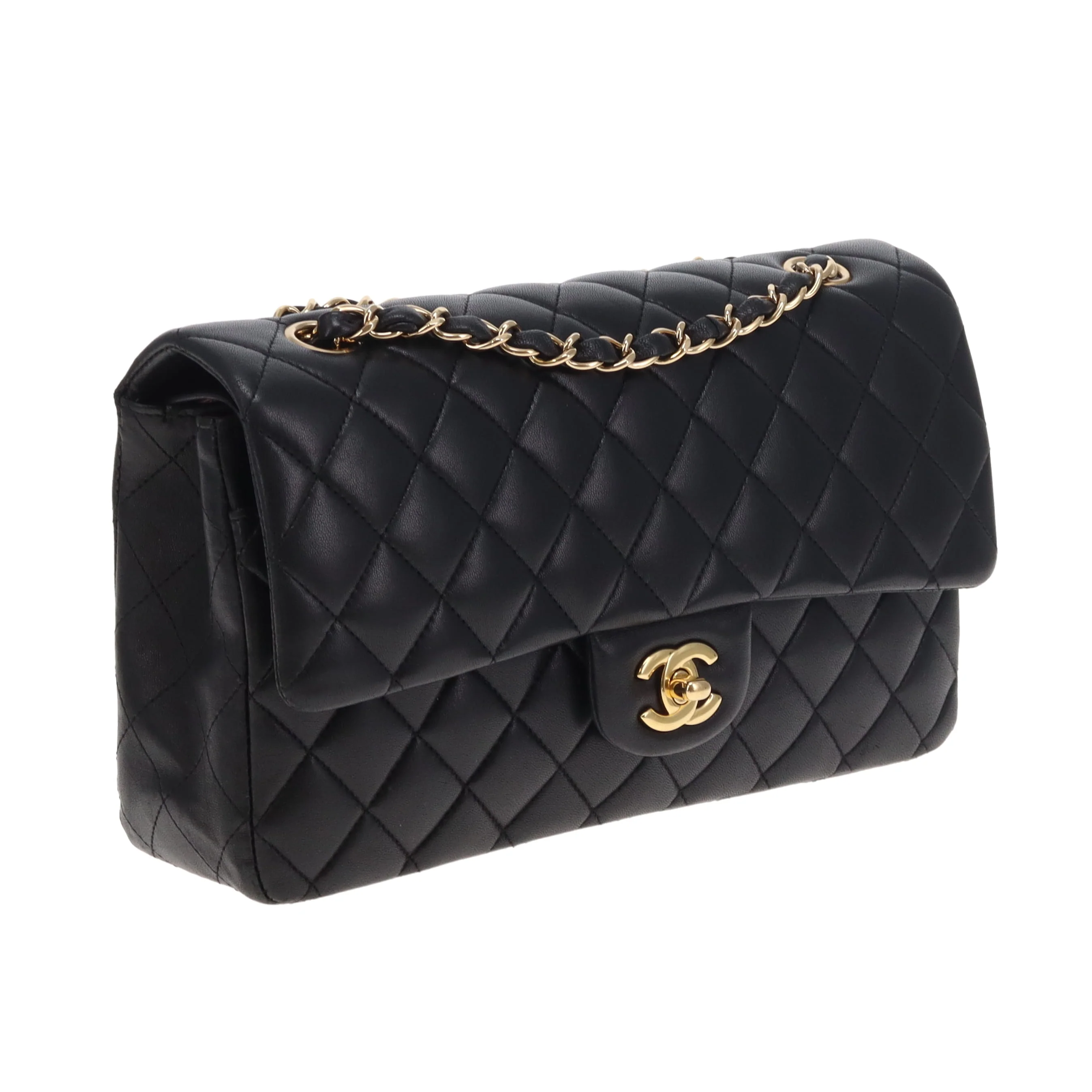 Chanel Classic Double Flap Medium Black GHW 2009/10 - Image 4