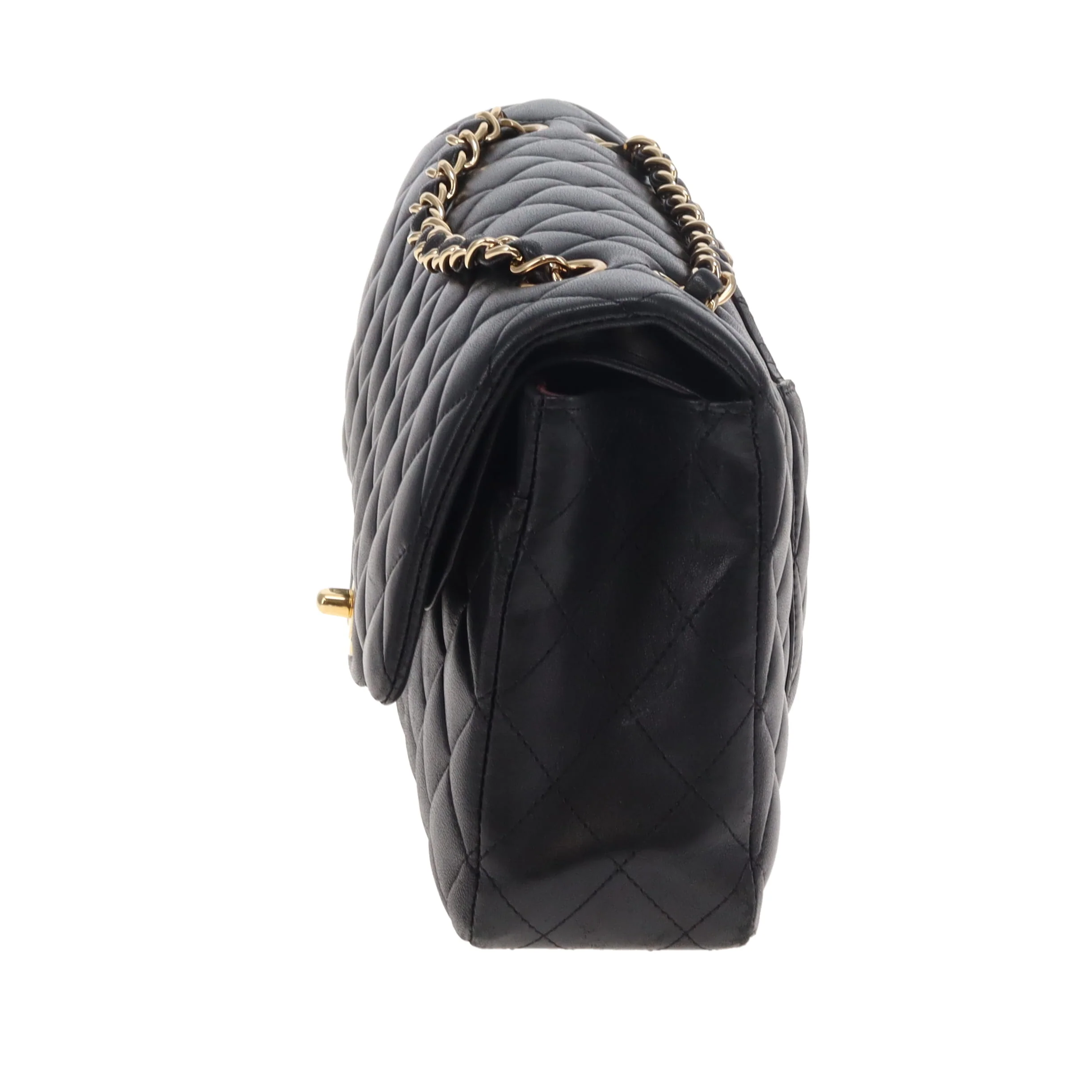 Chanel Classic Double Flap Medium Black GHW 2009/10 - Image 7