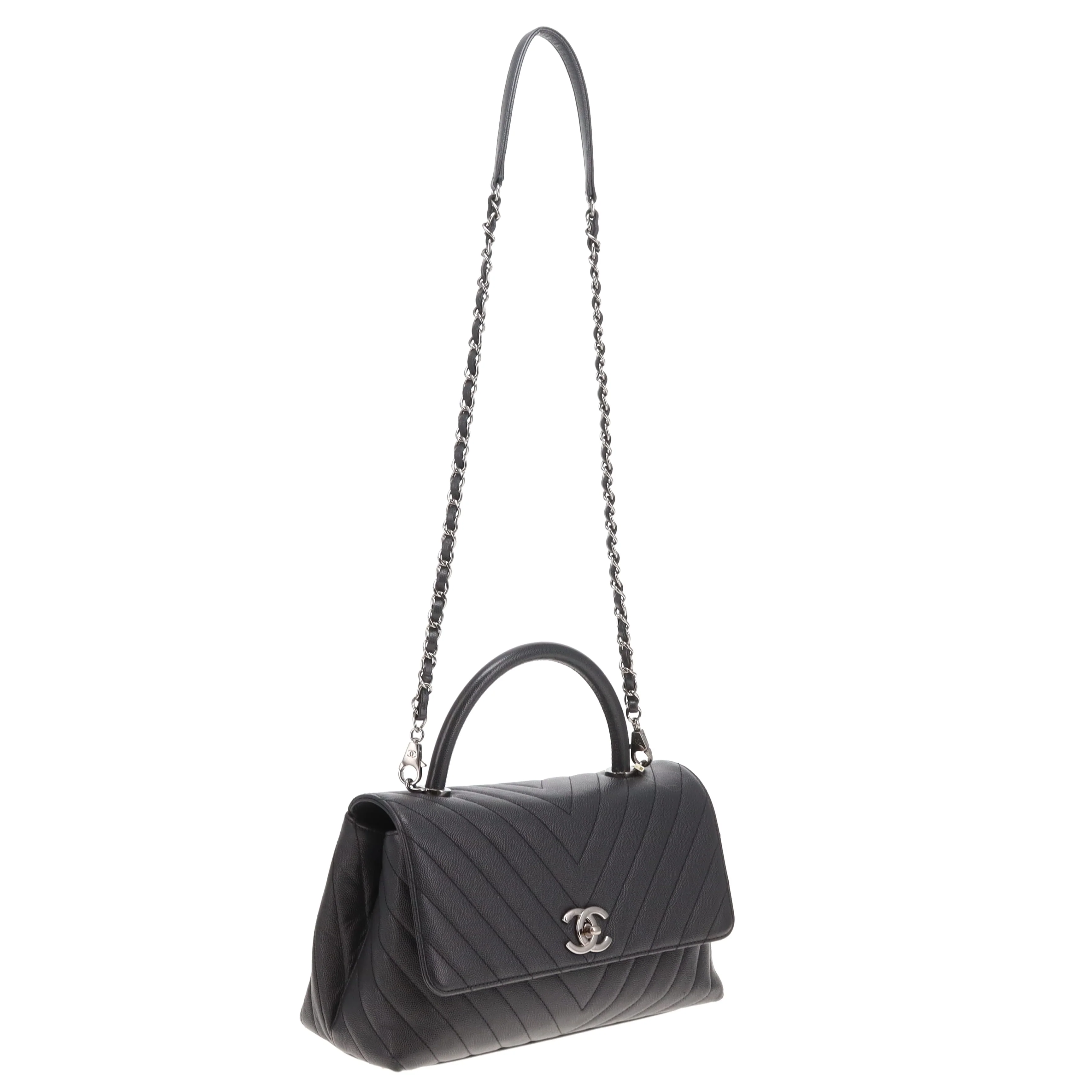 Chanel Coco Handle Charcoal Small 2019/20 2 - Image 13