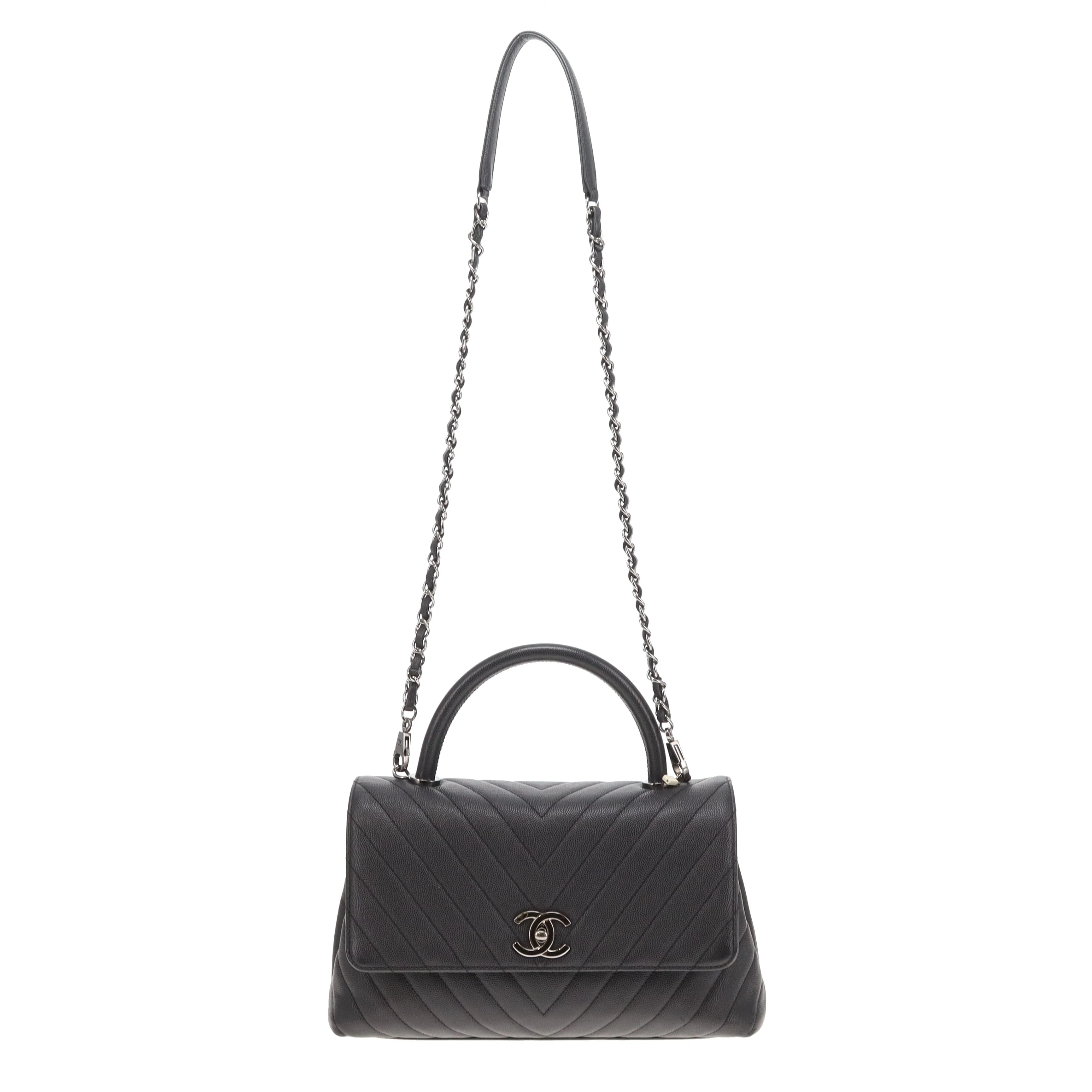 Chanel Coco Handle Charcoal Small 2019/20 2 - Image 4