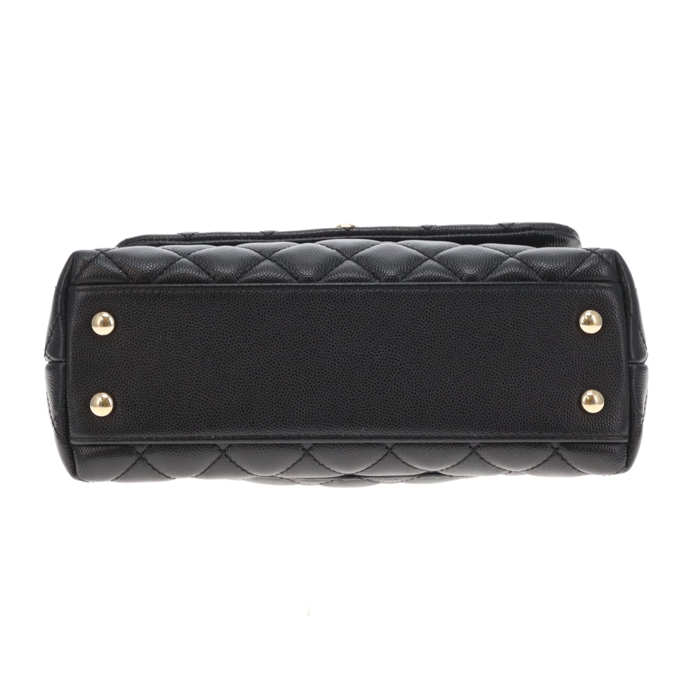 Chanel Coco Handle Small Black Caviar GHW 2020 - Image 11