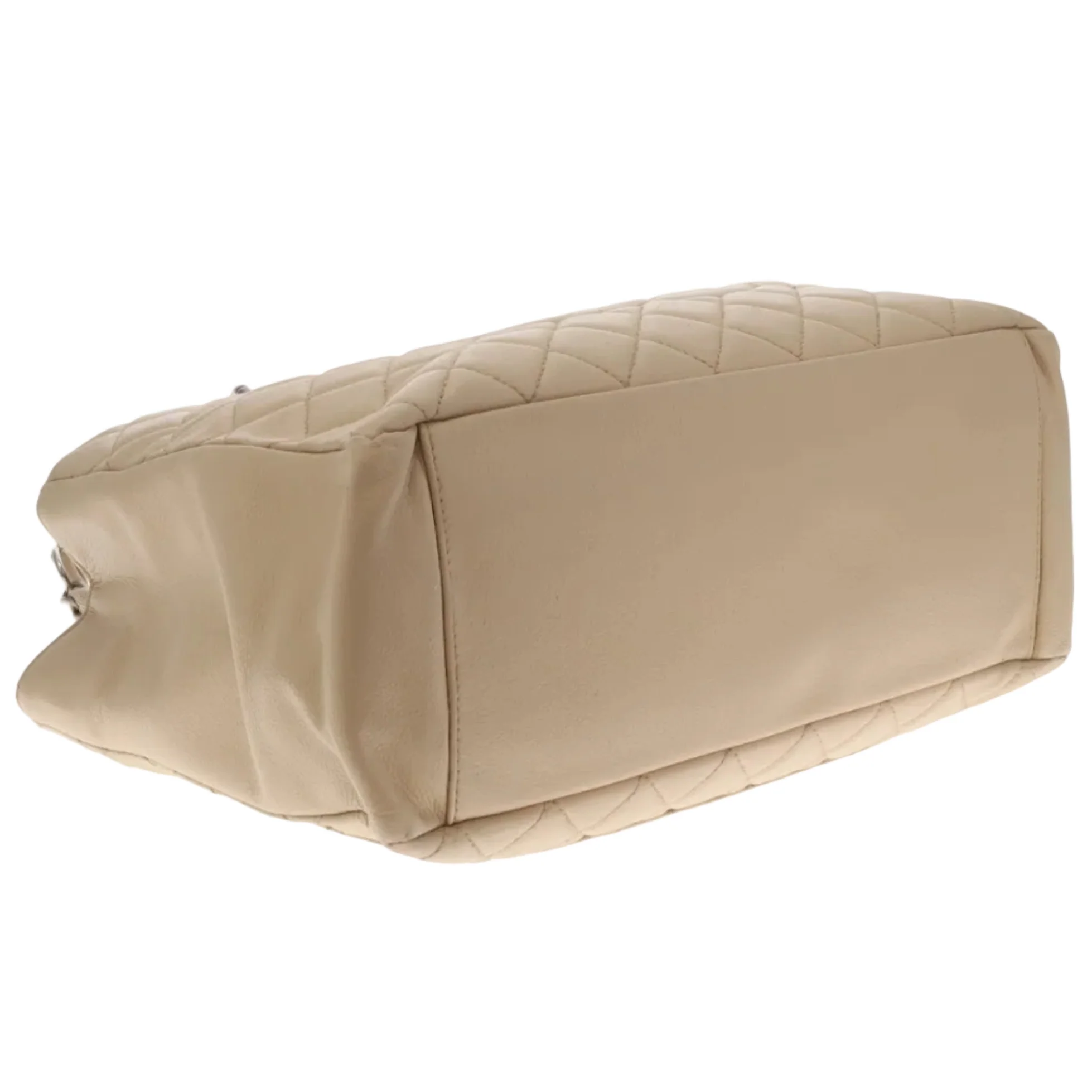 Chanel GST Light Beige New Model With Ruthenium Hardware 2009 - Image 10