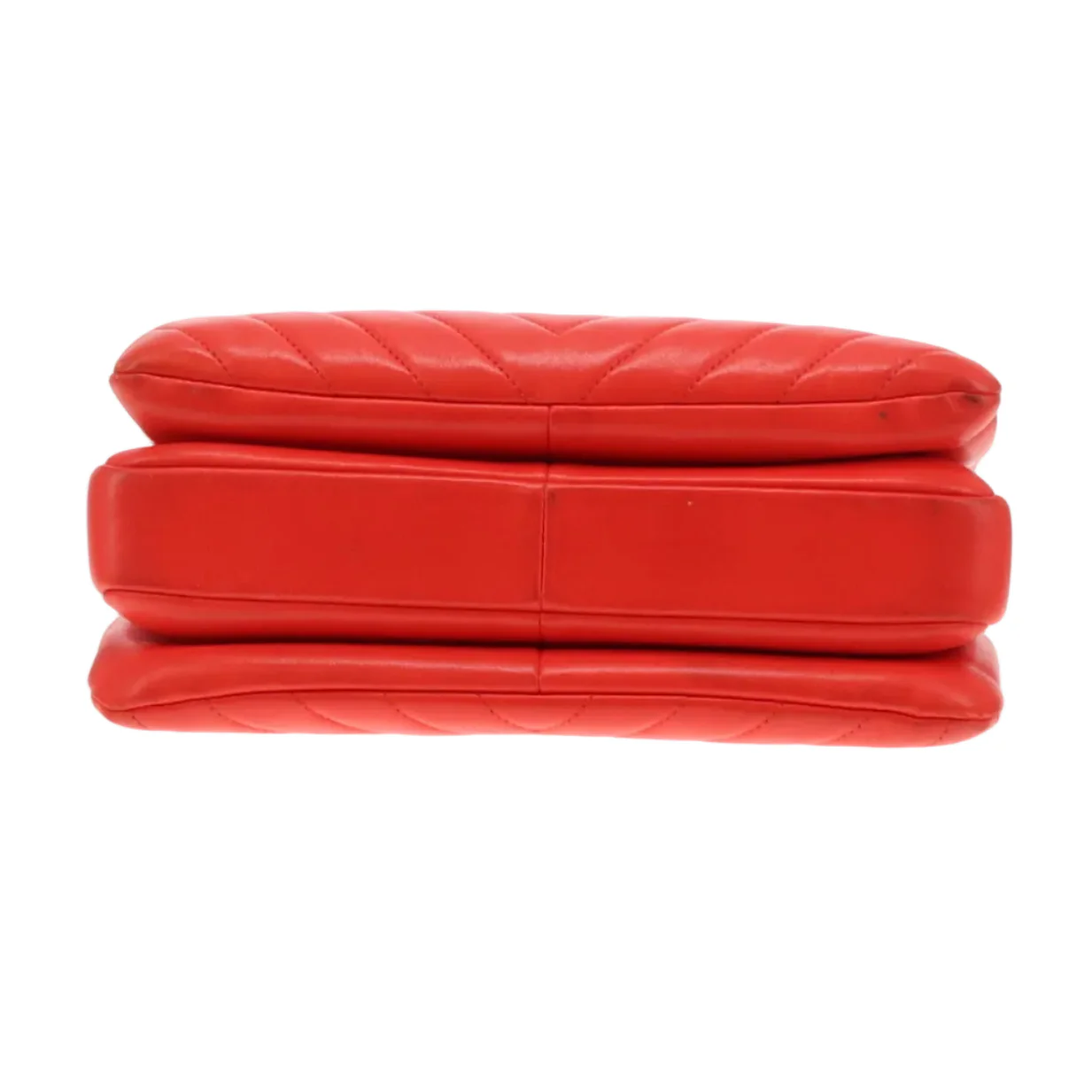 Chanel Trendy Small CC Top Handle Red Chevron 2019 - Image 12
