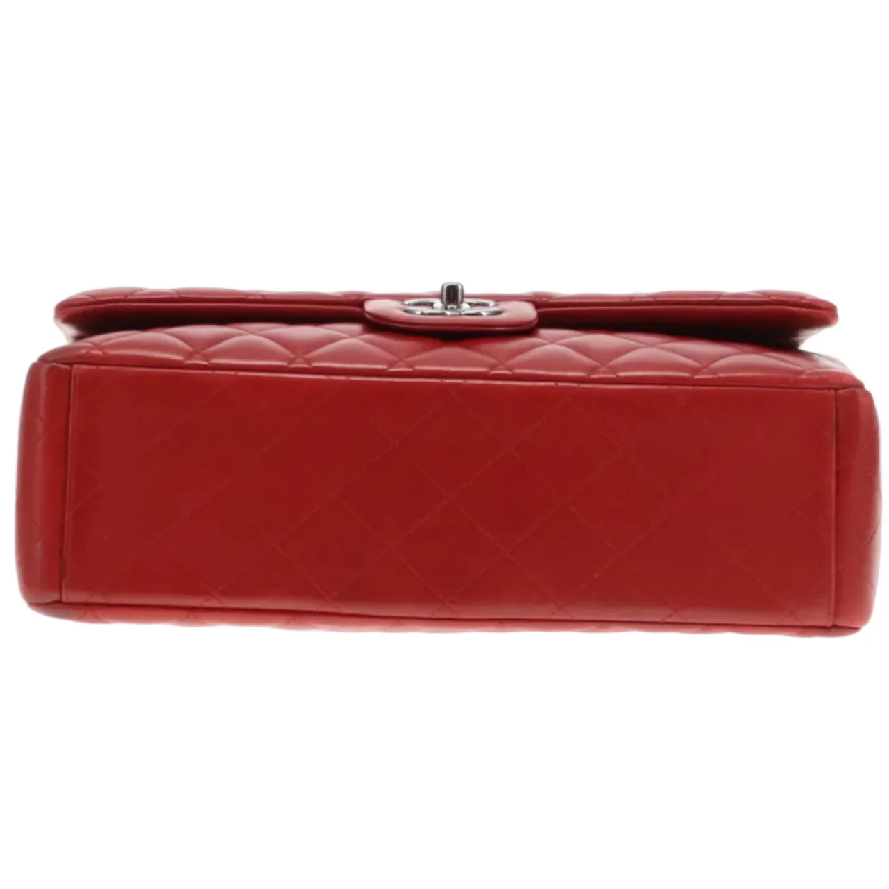 Chanel Classic Maxi Double Flap Rouge Leather SH 2013/14 - Image 12