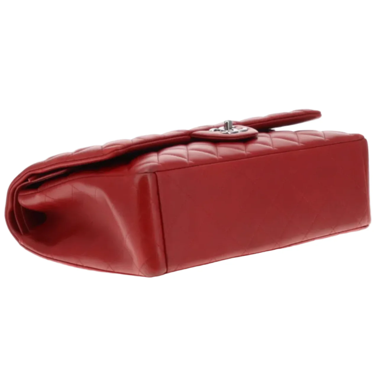 Chanel Classic Maxi Double Flap Rouge Leather SH 2013/14 - Image 13
