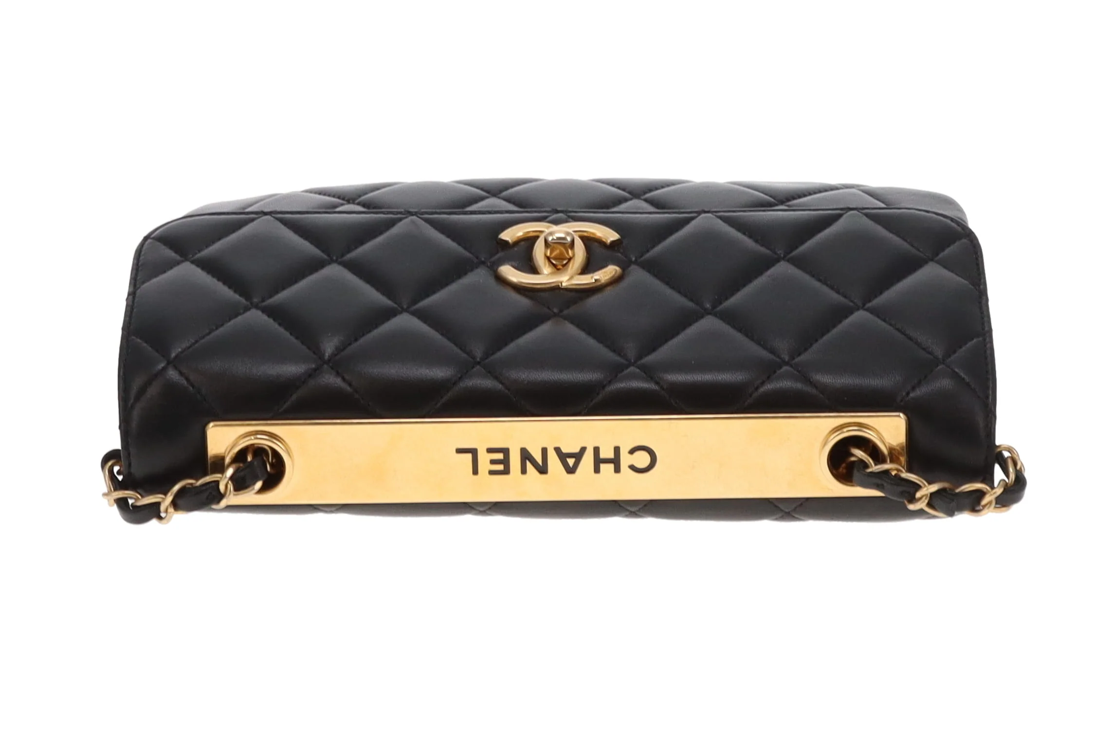 Chanel Trendy Flap Shoulder Bag Black GHW 2015/16 - Image 10