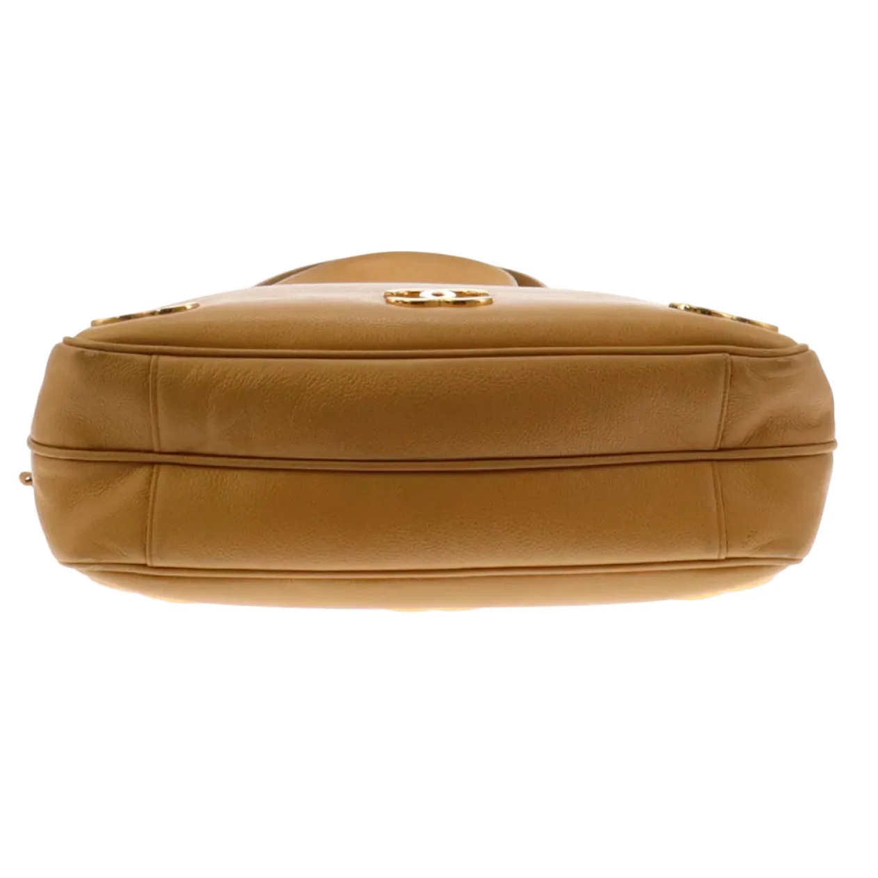 Chanel Vintage Caviar Gold CC Leather Chain Shoulder Bag 1994 - Image 10