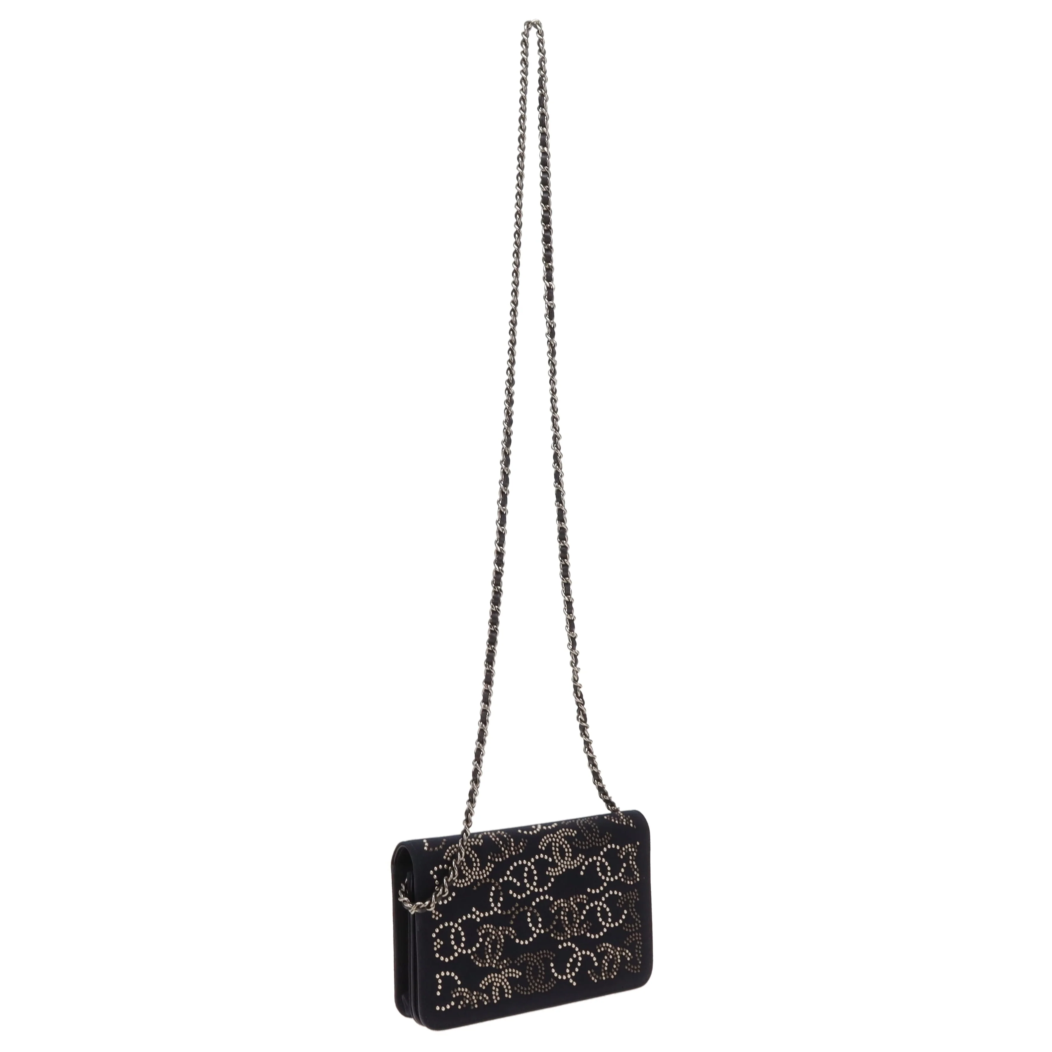 Chanel Wallet On Chain Paris Shanghai Collection Navy 2019 - Image 6