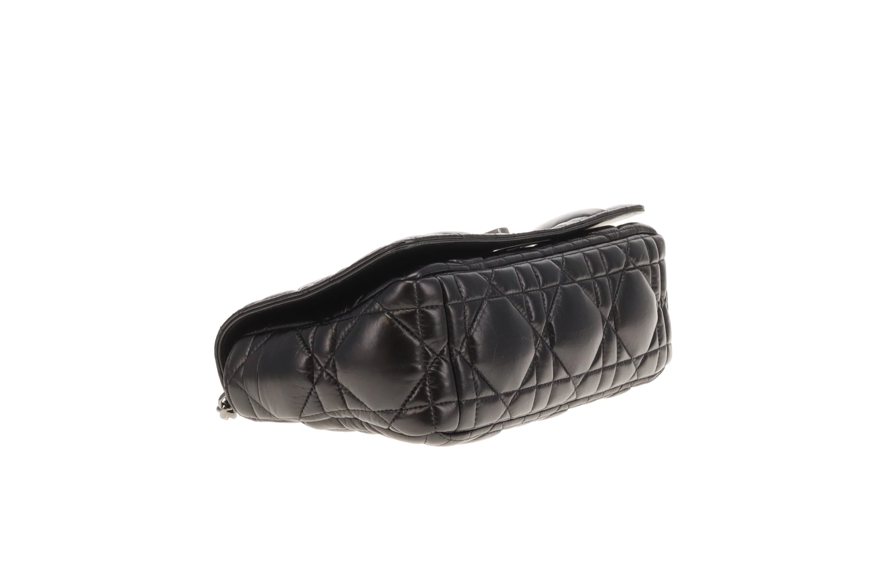 Dior Caro Medium Black Macrocannage Lambskin 2021 - Image 10