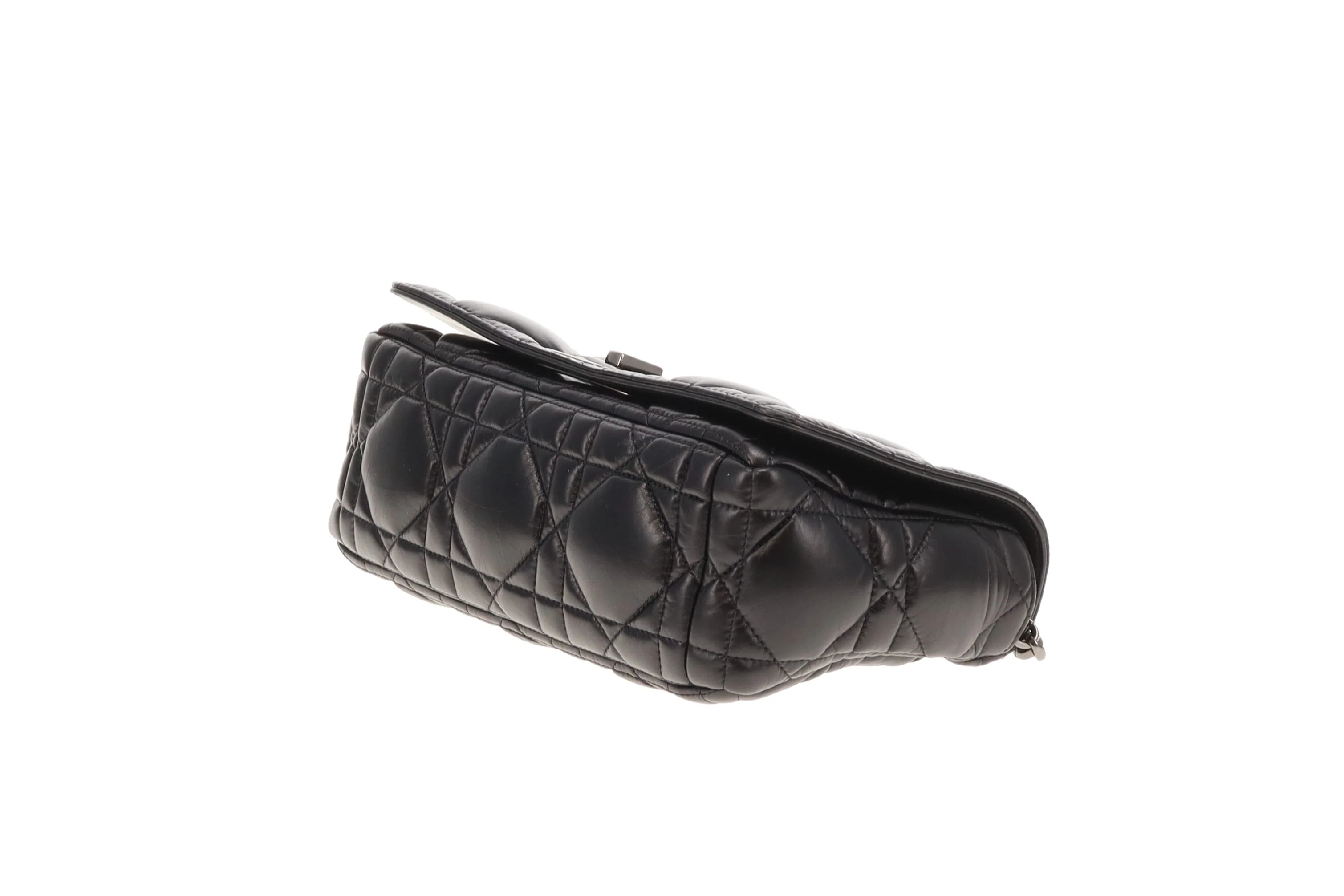 Dior Caro Medium Black Macrocannage Lambskin 2021 - Image 11