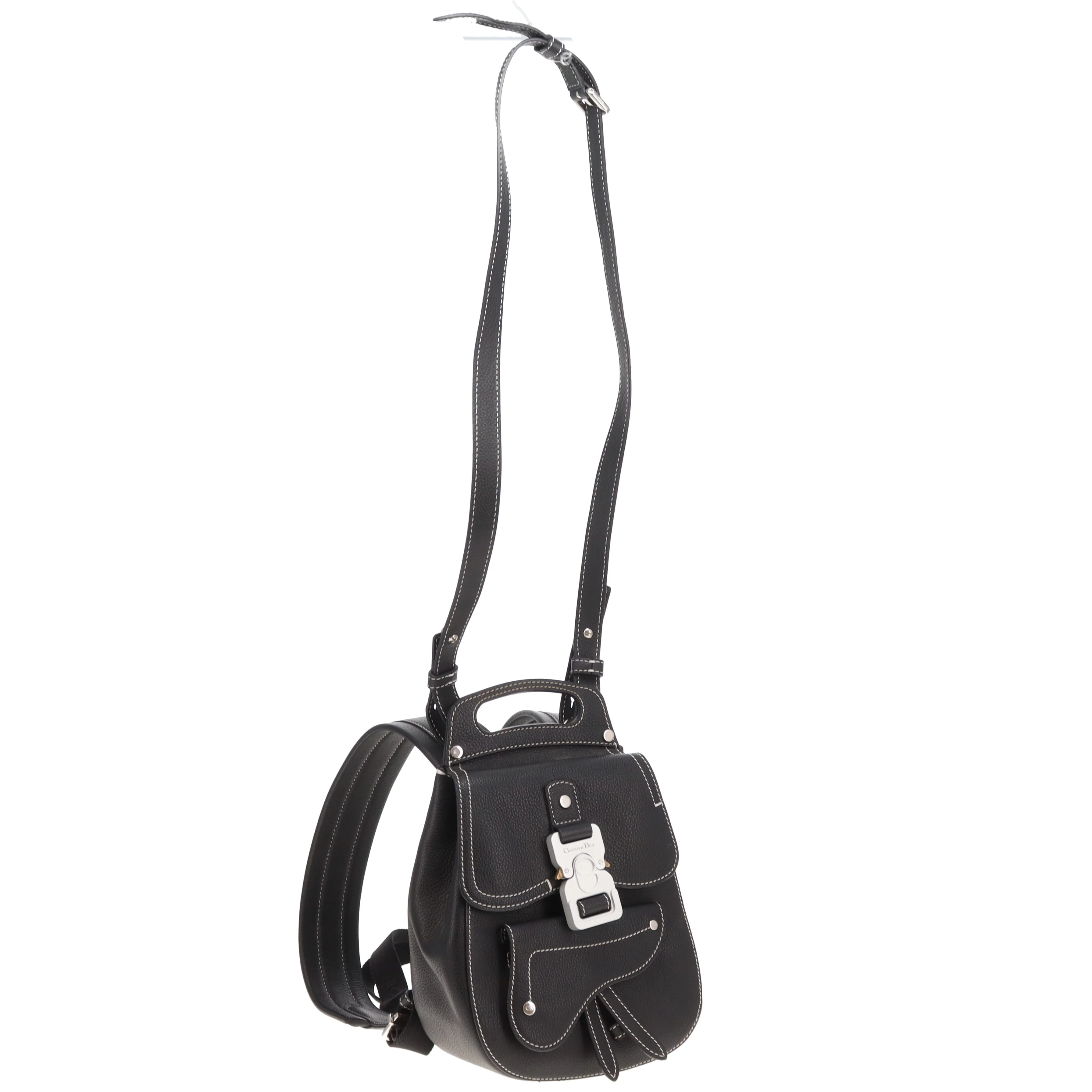 Dior Gallop Convertible Backpack Black - Image 3