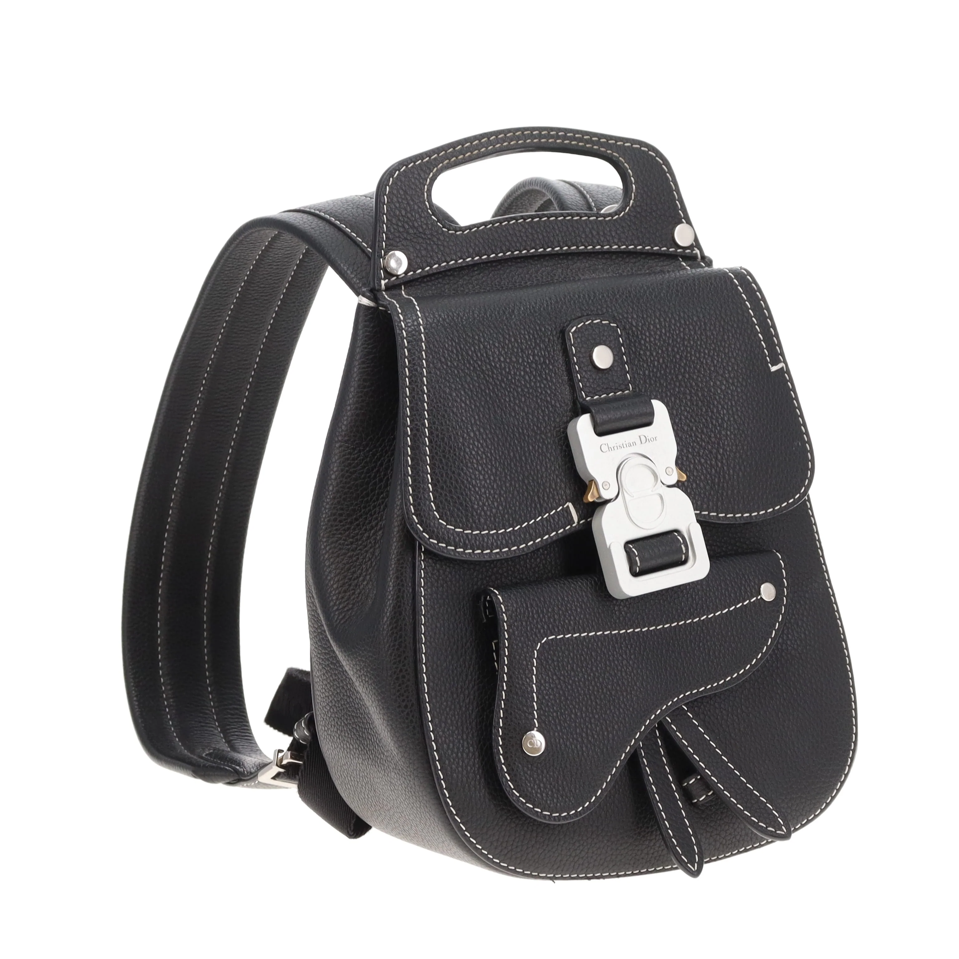 Dior Gallop Convertible Backpack Black - Image 4