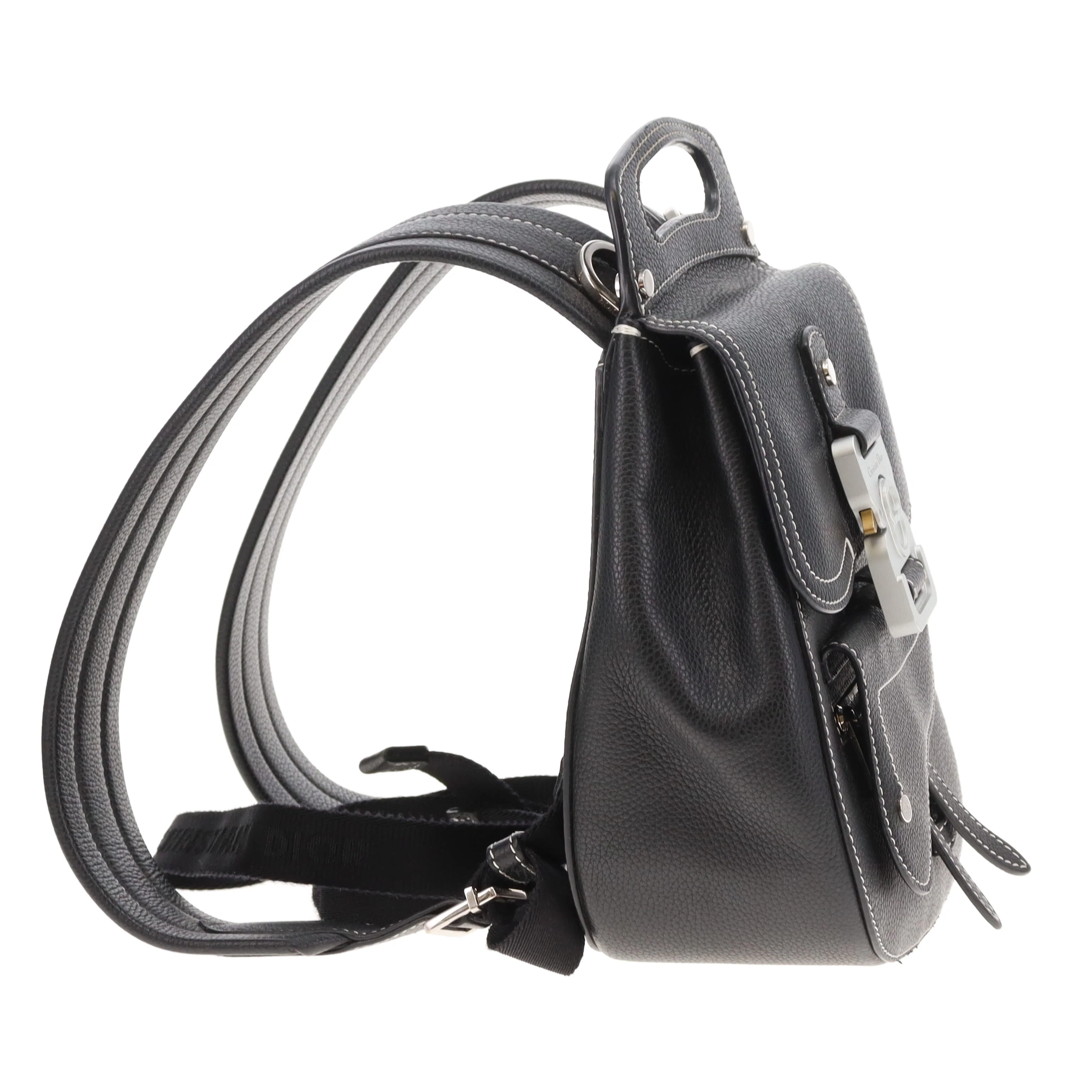 Dior Gallop Convertible Backpack Black - Image 5