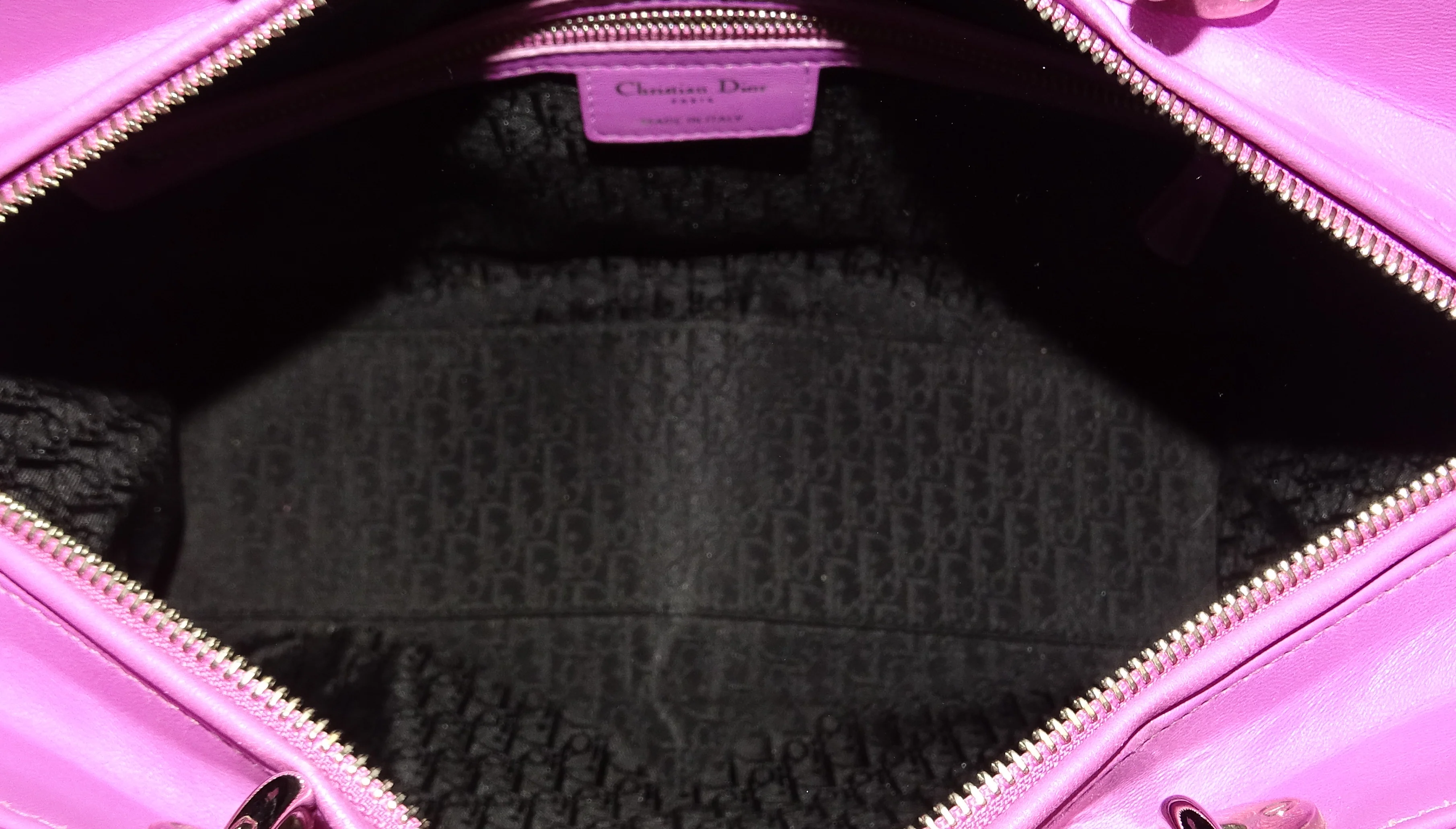 Dior Lady Dior Large Pink SHW 2011 - Image 14
