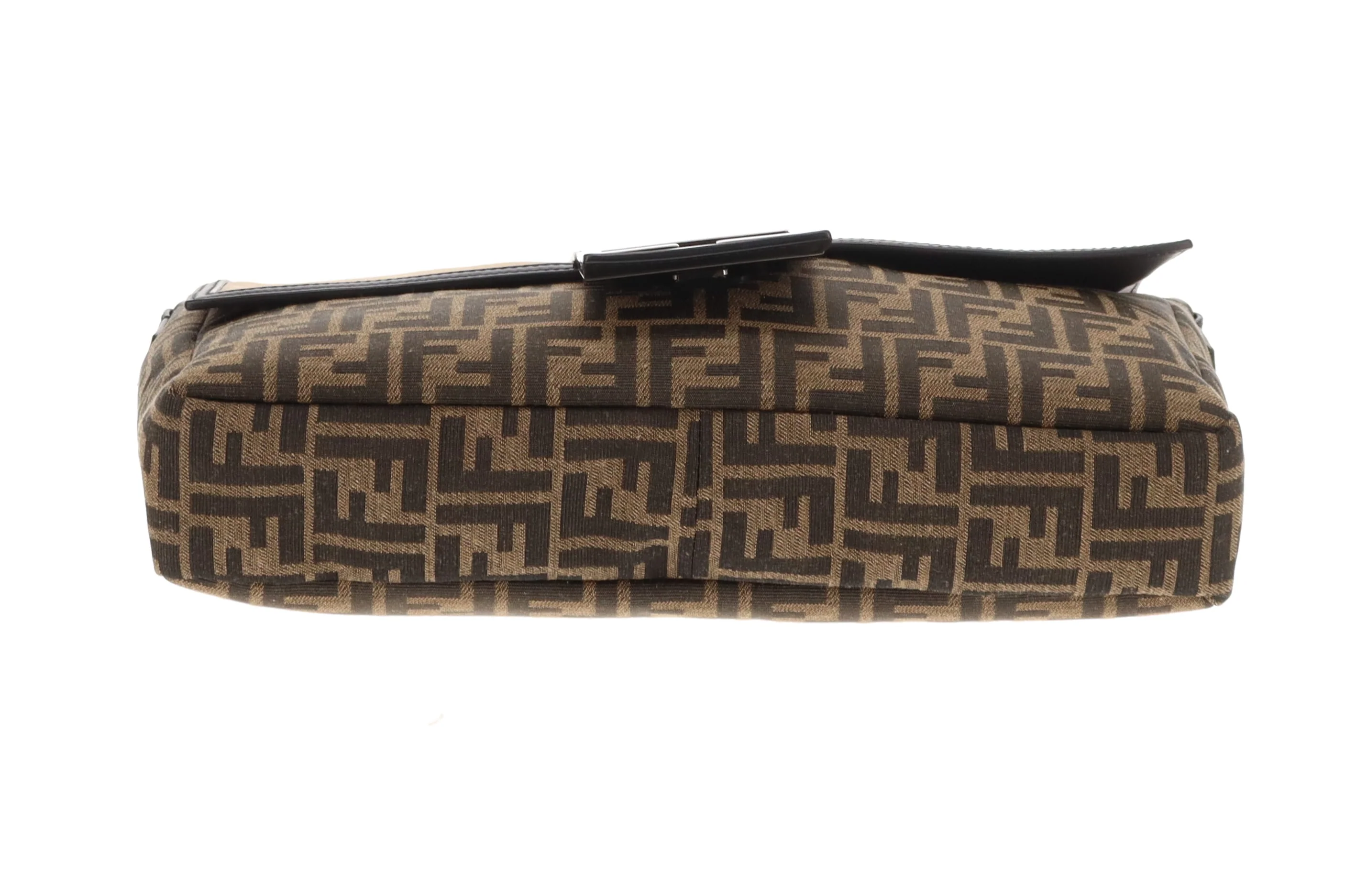 Fendi Baguette Large Convertible Belt Bag Zucca and Canvas - Image 8