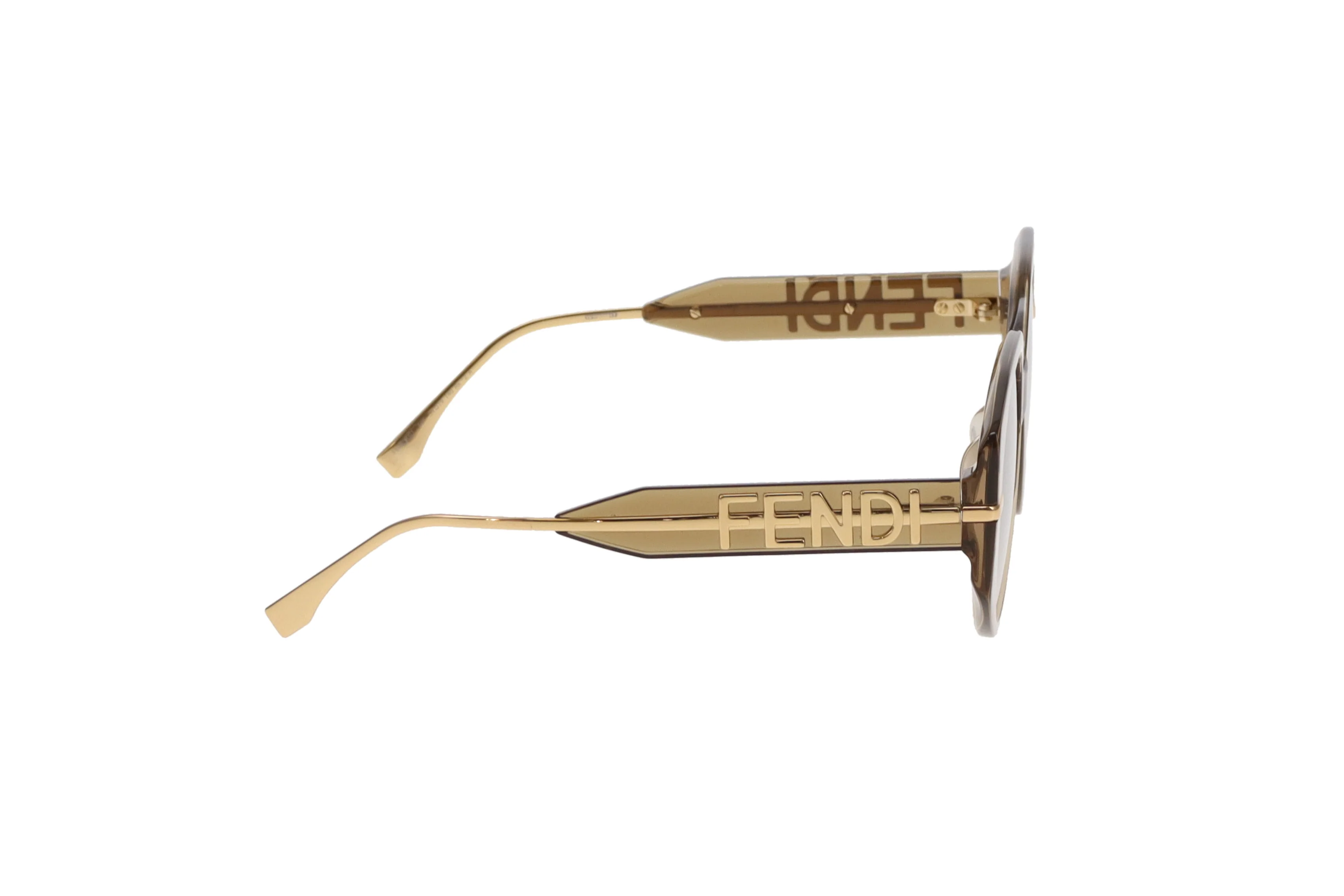 Fendi Sunglasses FE40083U Acetate and Goldtone - Image 4