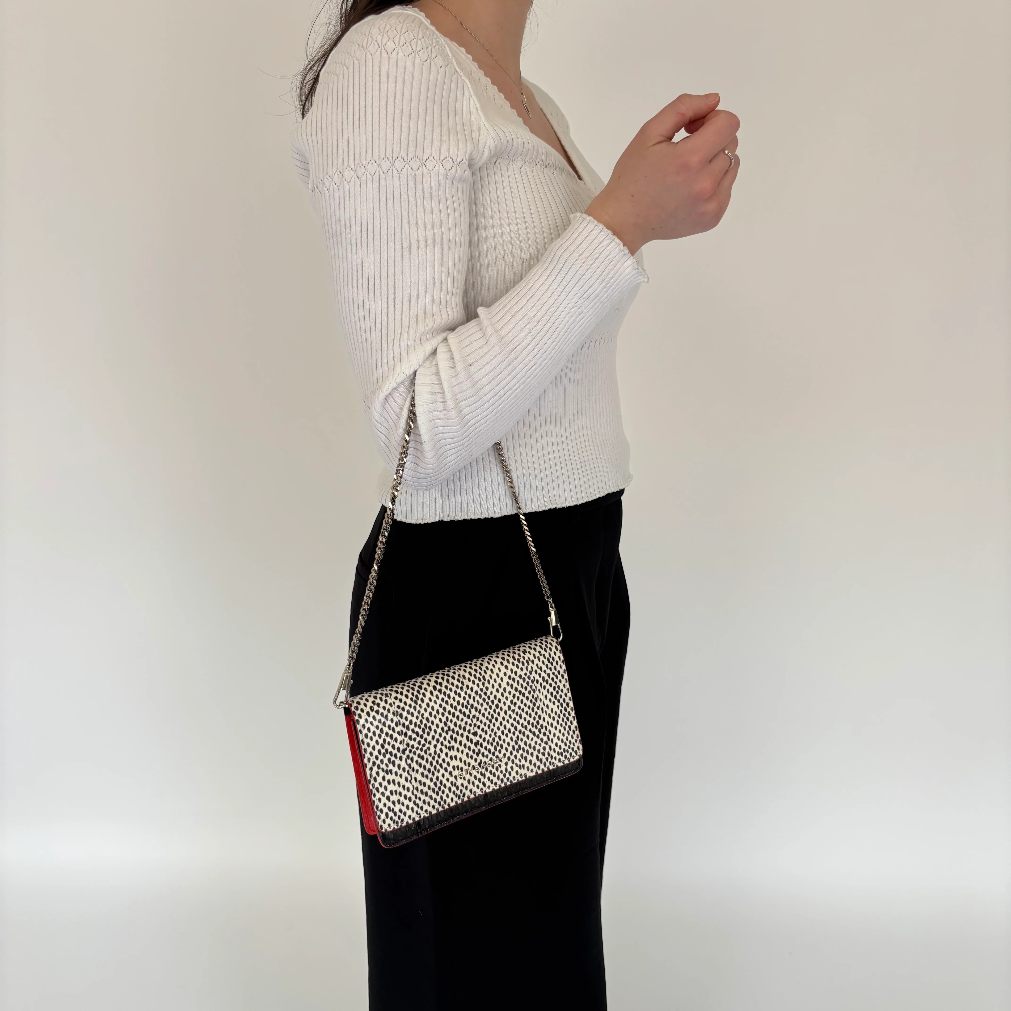 Givenchy Pandora Chain Wallet Snake - Image 2