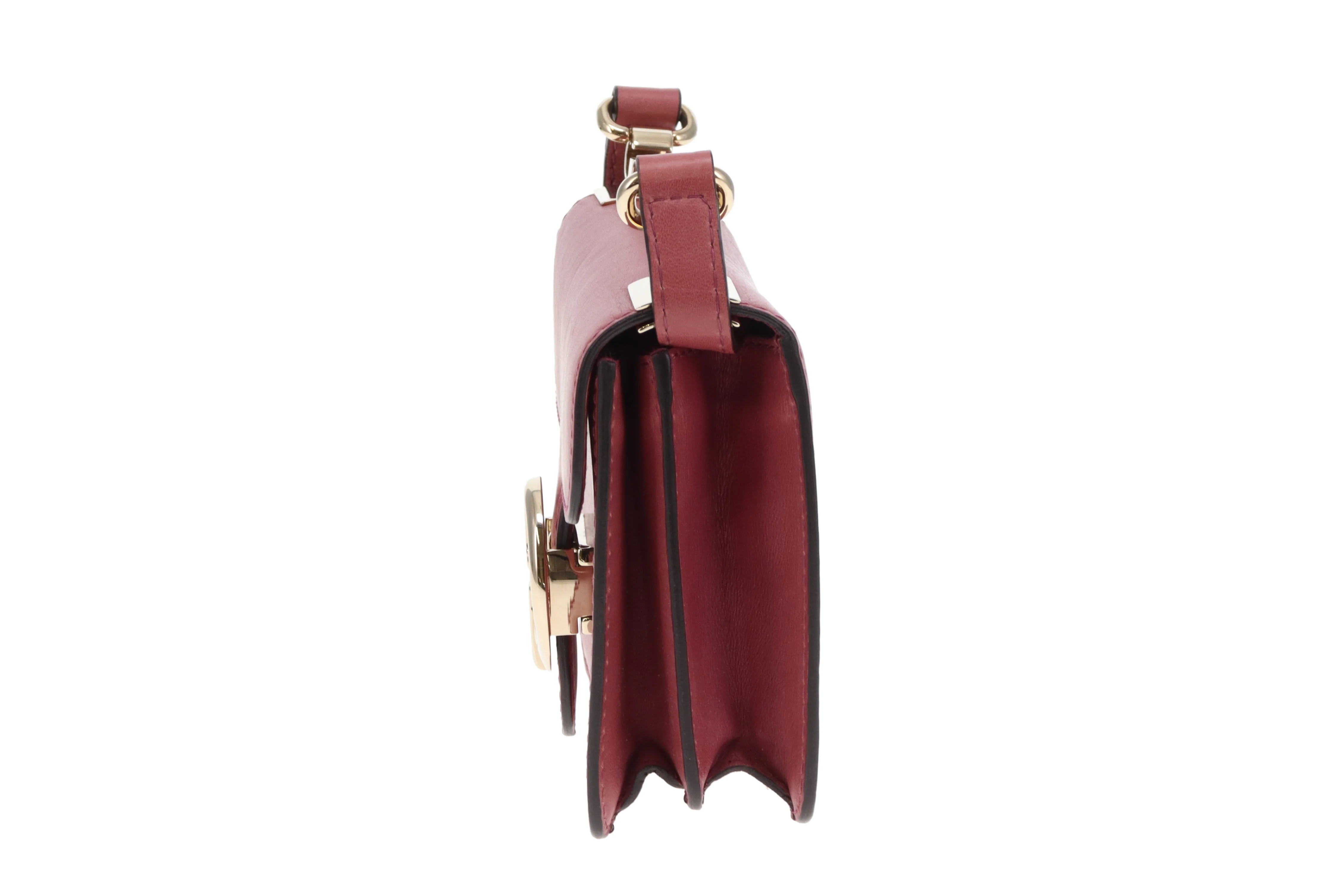 Gucci 1973 Mini Bag Pink Leather GHW - Image 8