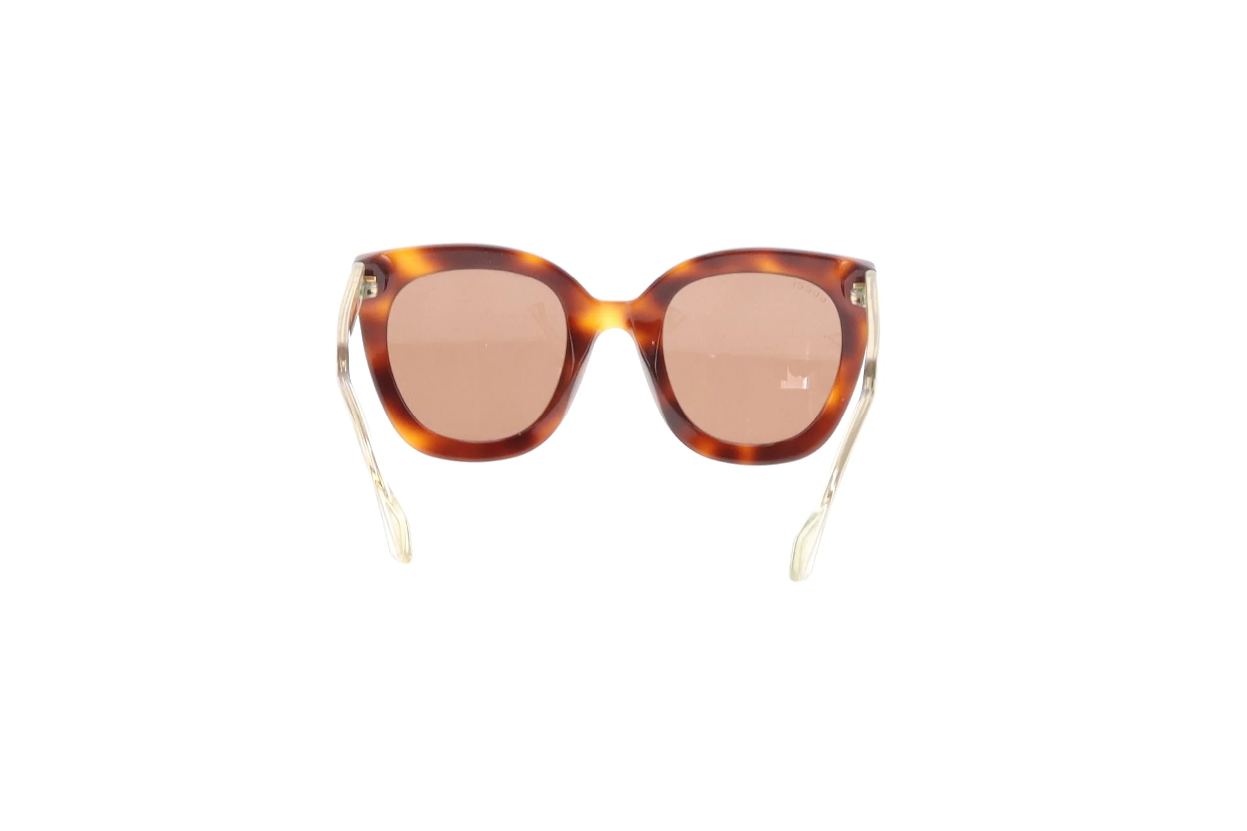 Gucci Cat Eye Tortoise & Gold Resin Frame Sunglasses GG06564S - Image 7