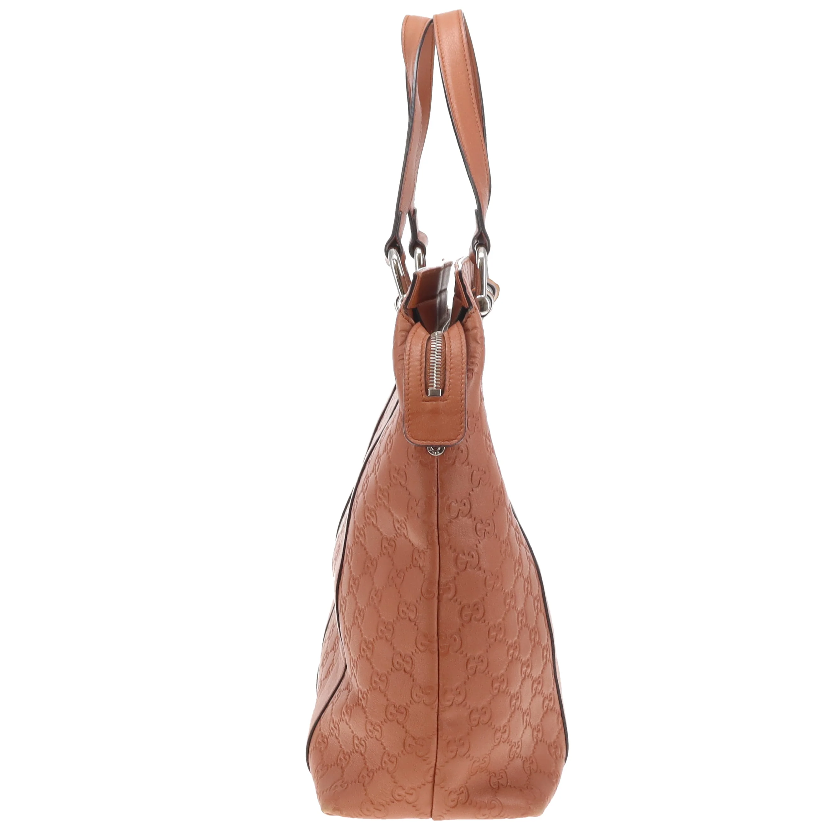 Gucci Tender Bamboo Bar ToteTan Guccissima - Image 4
