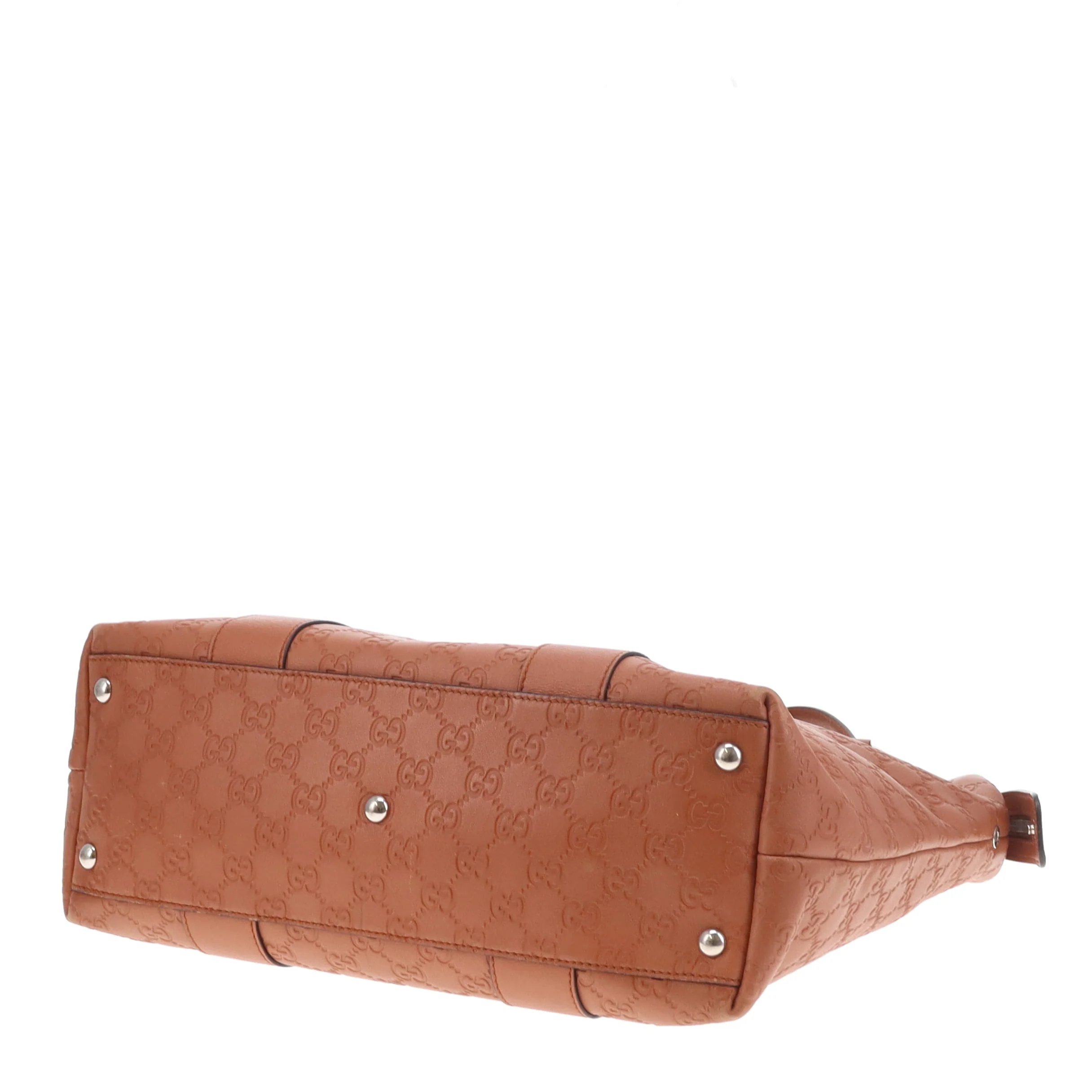Gucci Tender Bamboo Bar ToteTan Guccissima - Image 9