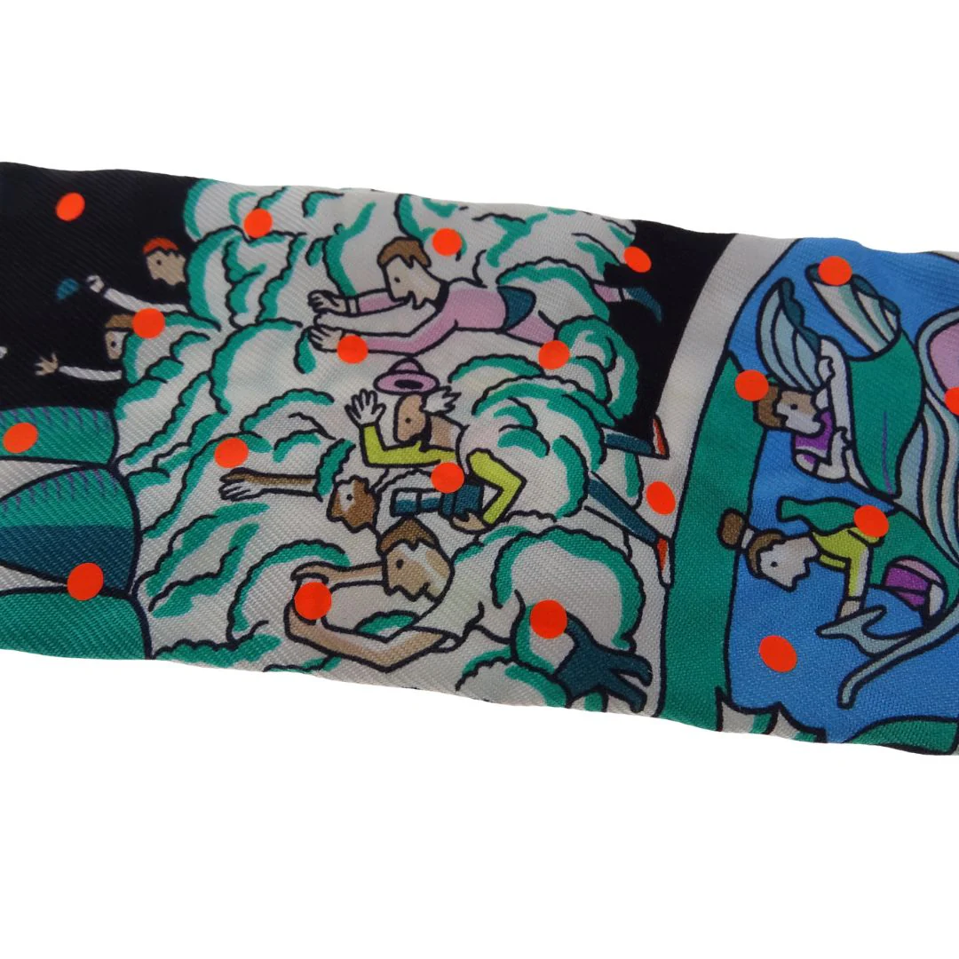 Hermes Animapolis Silk Twilly 2 - Image 6