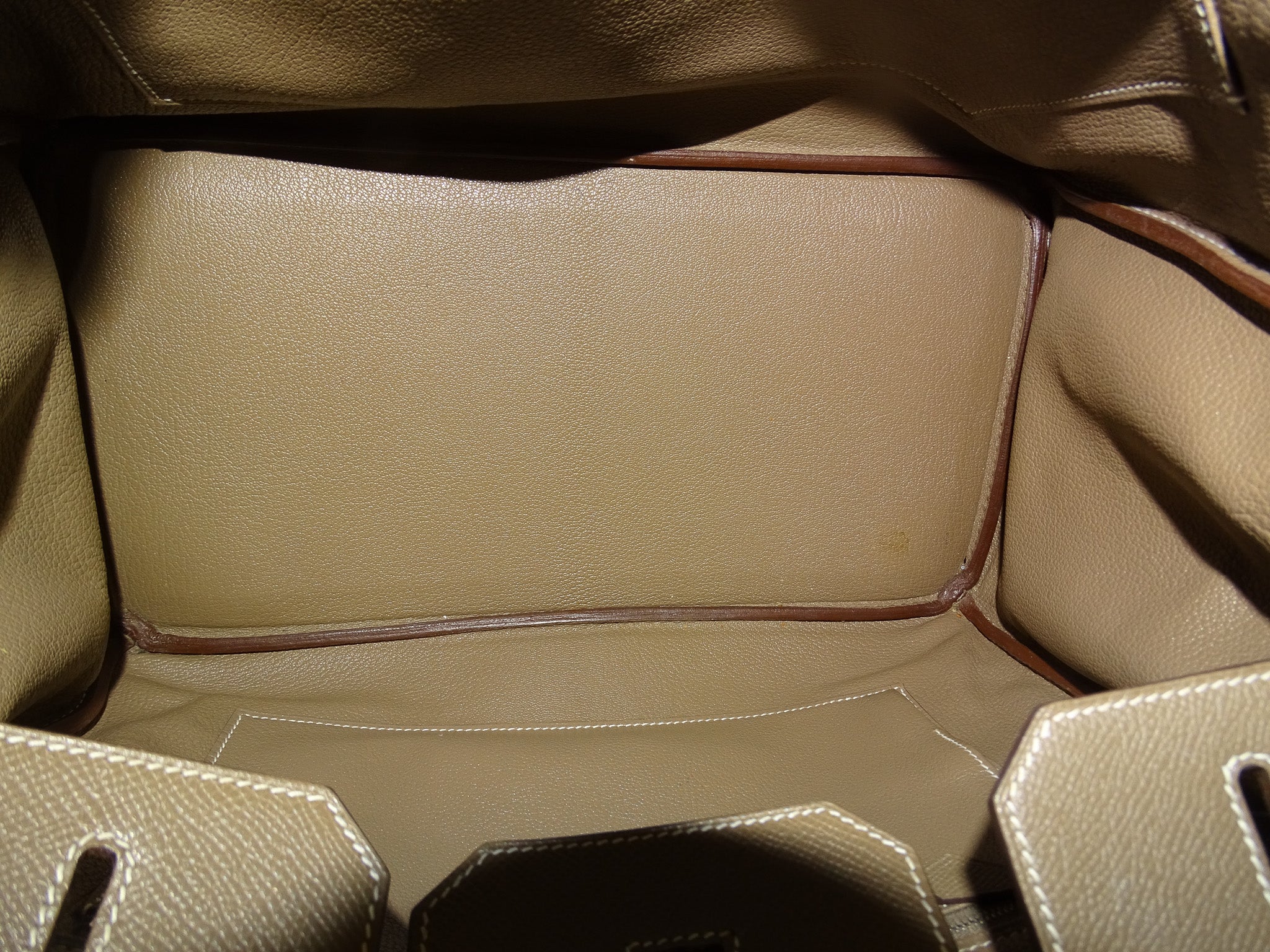Hermes Birkin 35 Etoupe Epsom PHW 2012 - Image 13