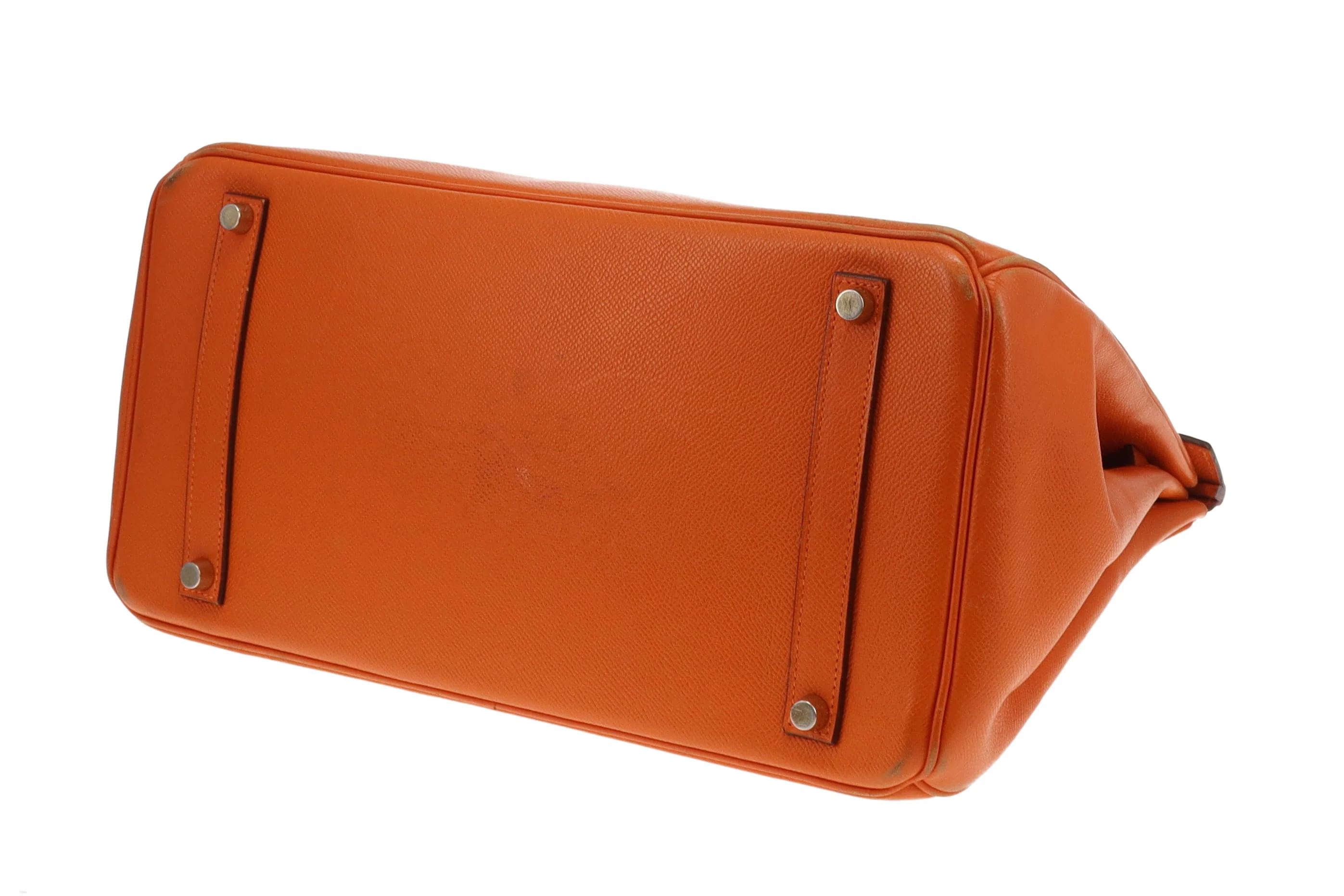Hermes Birkin 35 Orange Epsom GHW 2007 - Image 10