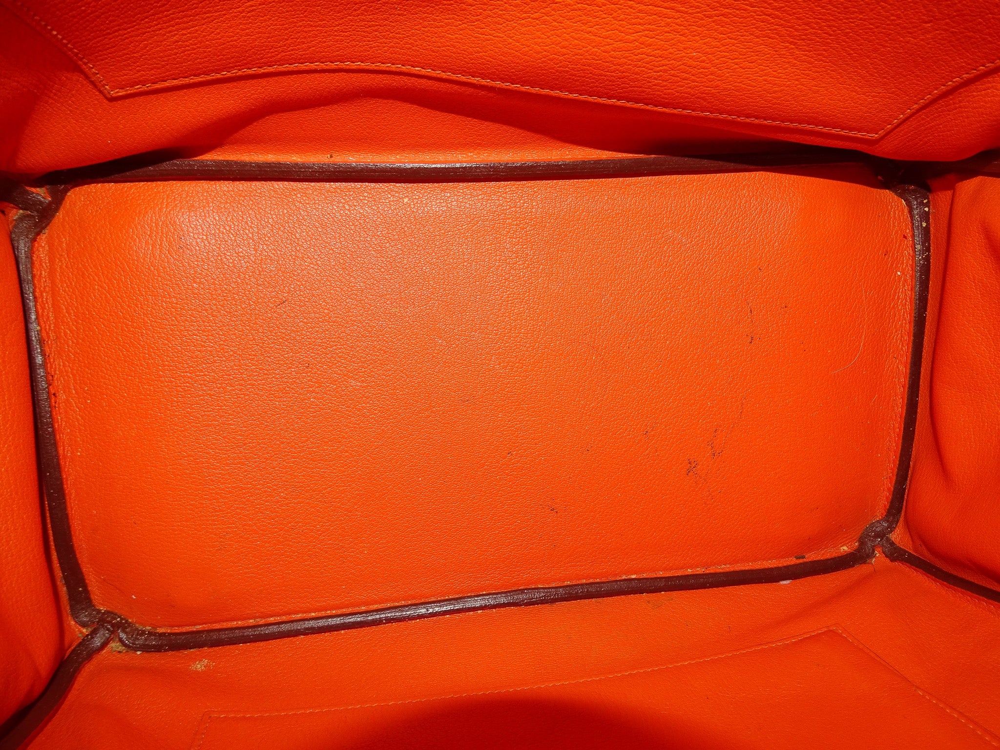Hermes Birkin 35 Orange Epsom GHW 2007 - Image 13