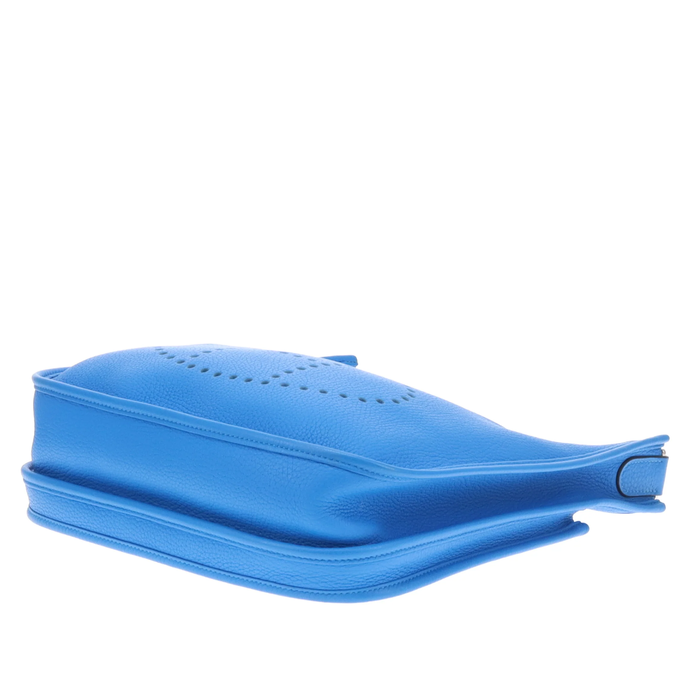Hermes Evelyne III PM Bleu Hydra PHW - 2016 - Image 10